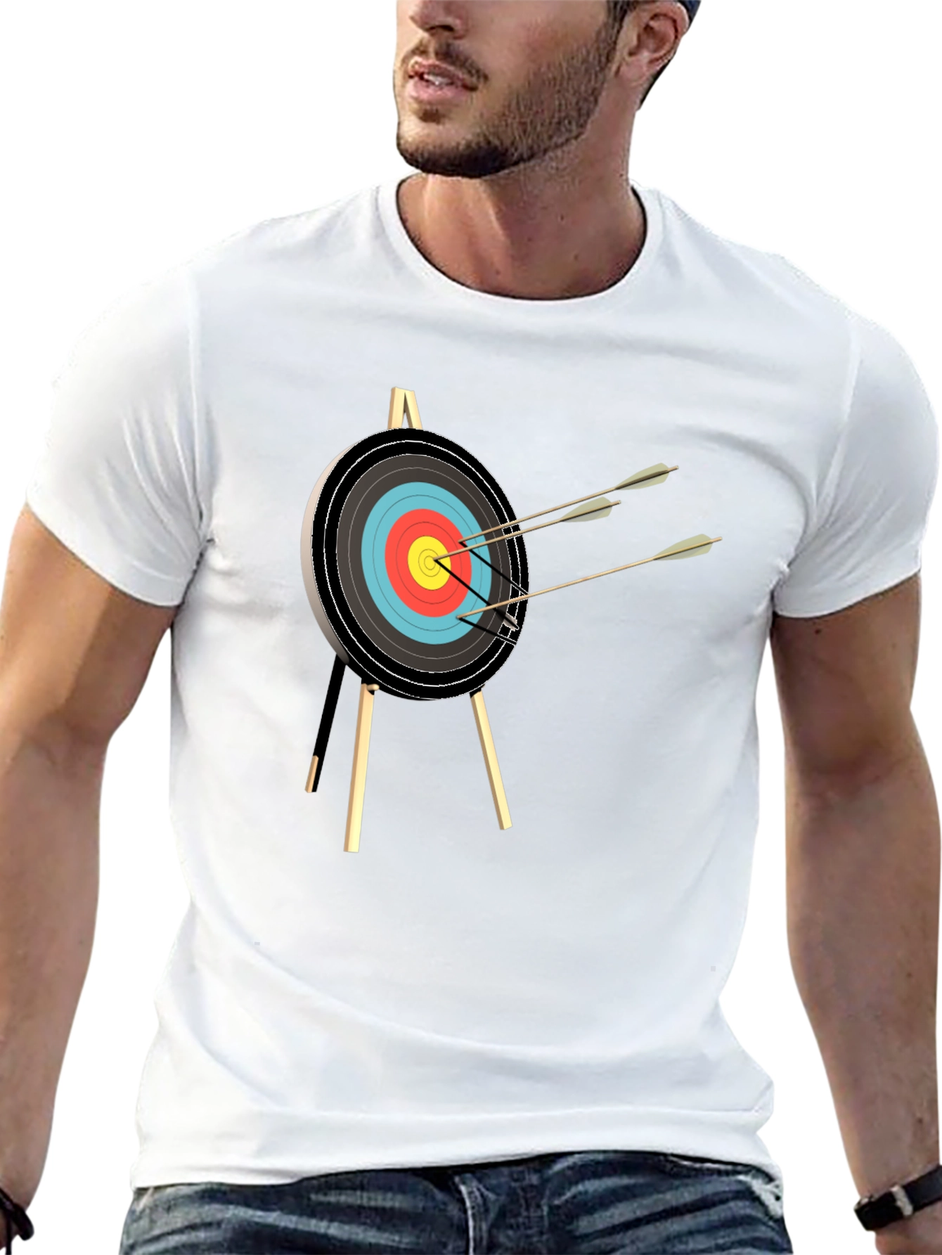 Archery Target T-Shirt - Bullseye Tee