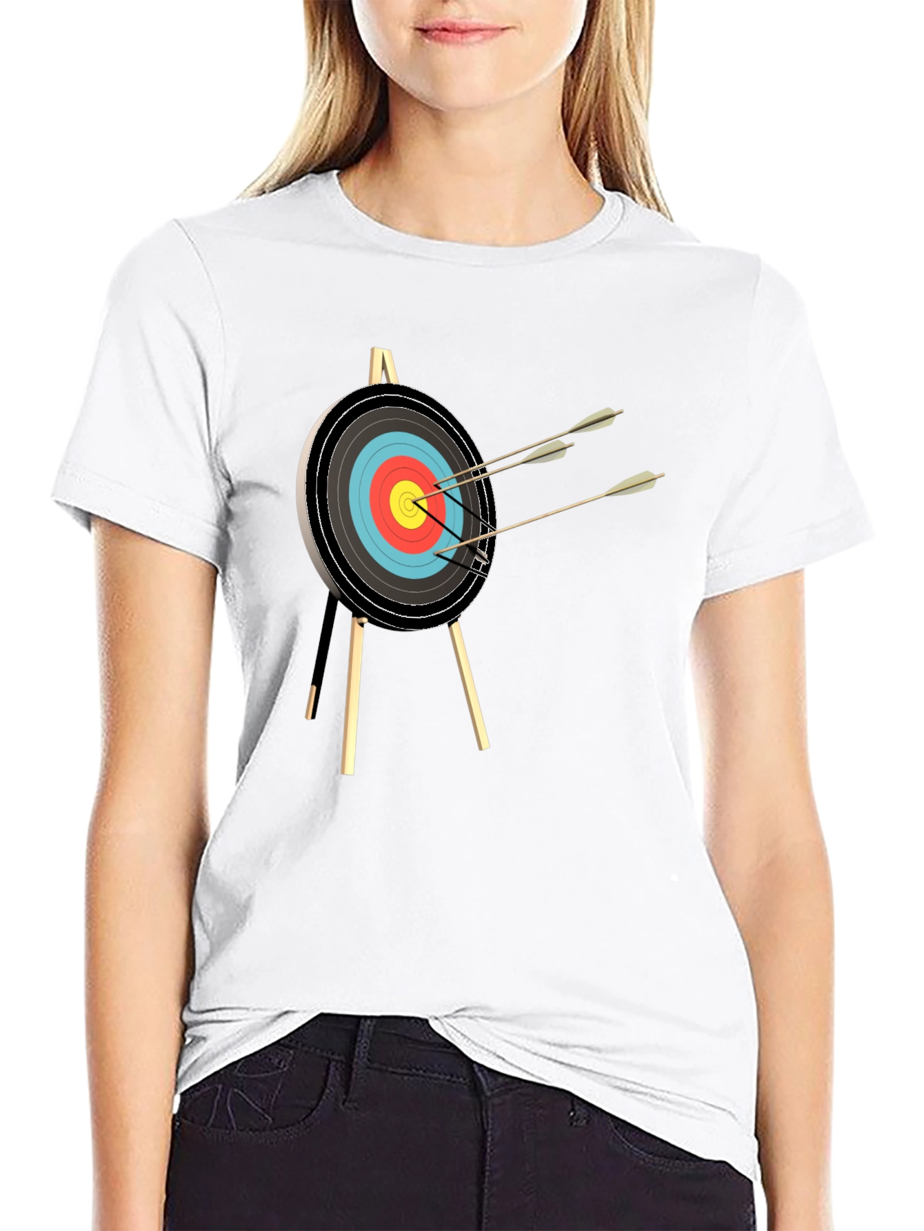 Archery Target T-Shirt - Bullseye Tee
