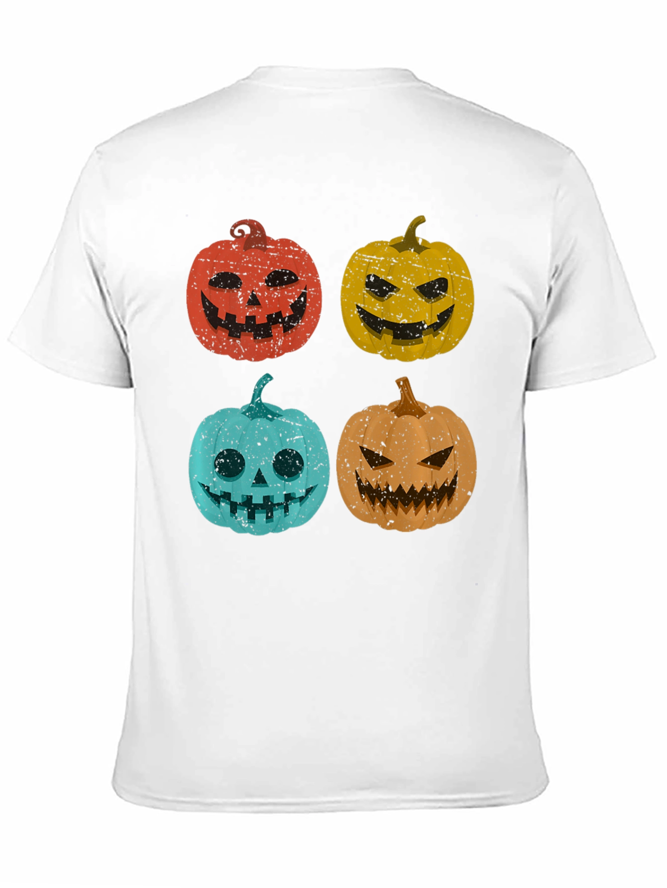 Retro Halloween Pumpkin T-Shirt