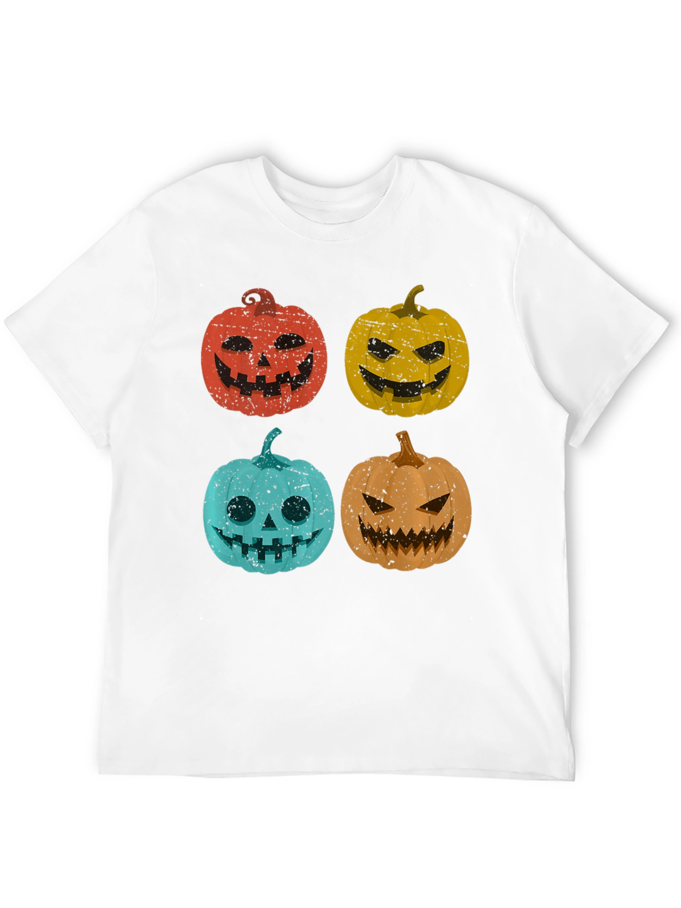 Retro Halloween Pumpkin T-Shirt