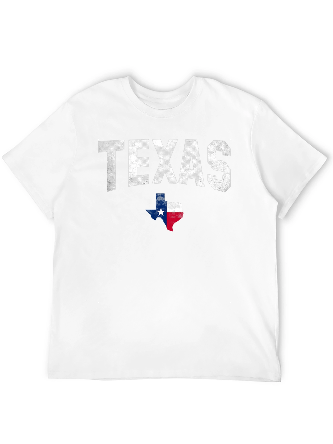 Texas Flag Graphic T-Shirt - Black