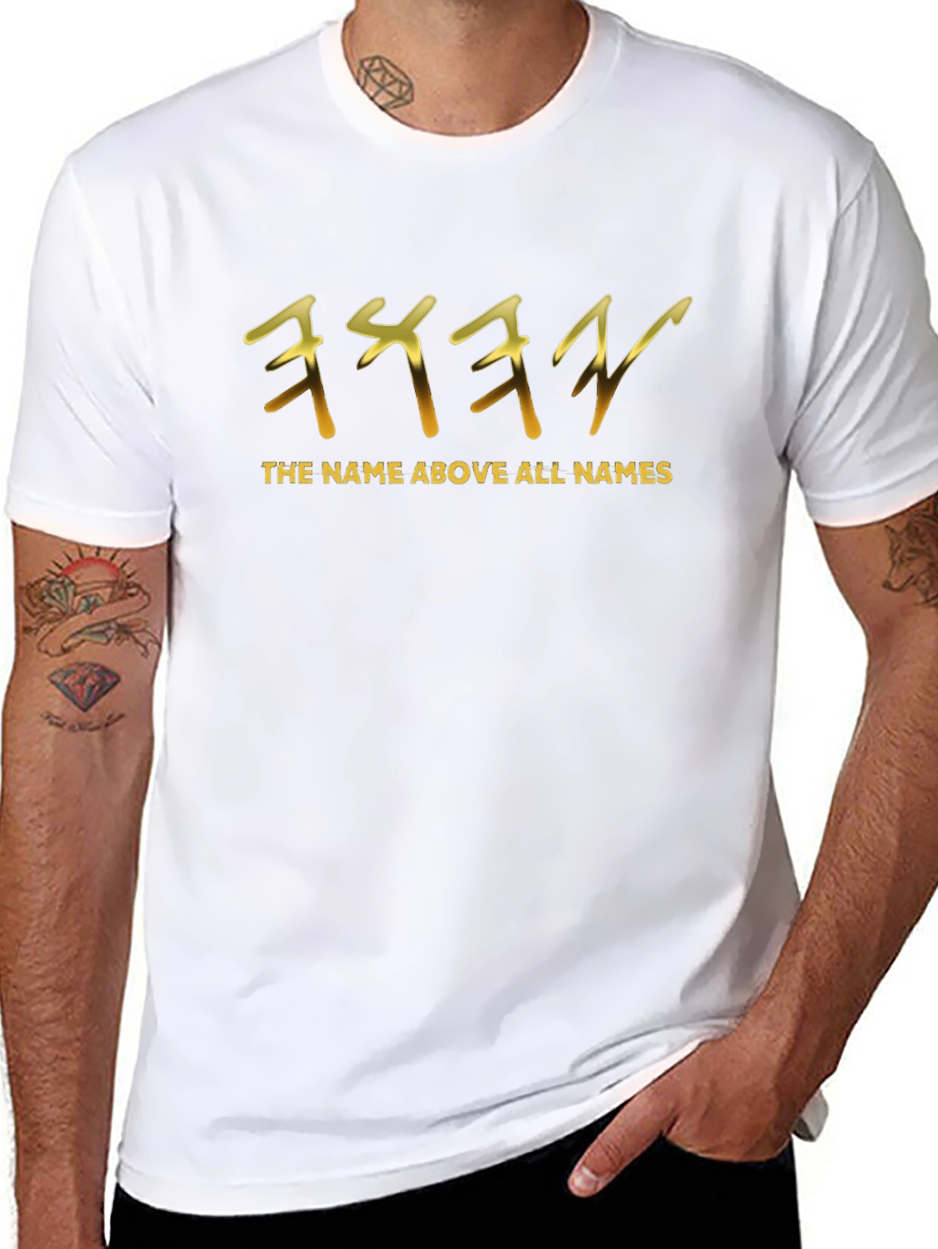 The Name Above All Names Black T-Shirt
