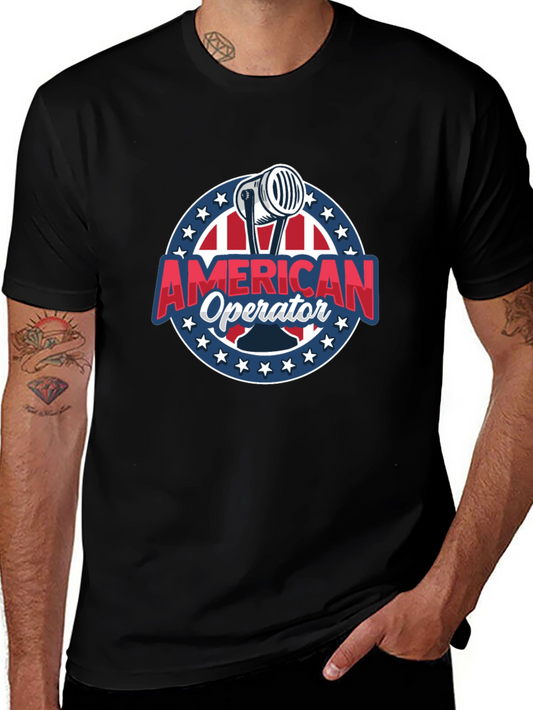 American Operator T-Shirt - Patriotic Radio Design