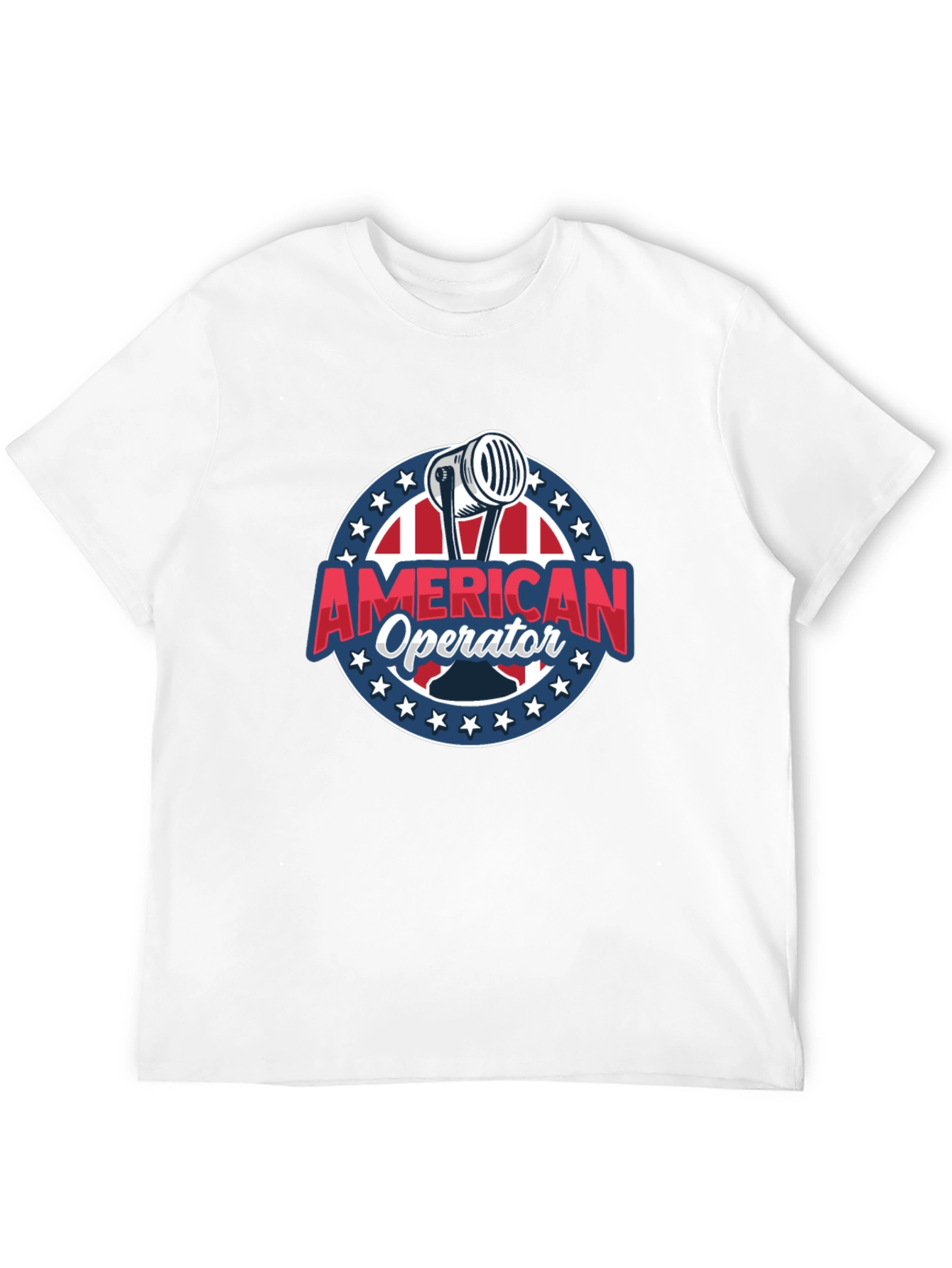 American Operator T-Shirt - Patriotic Radio Design