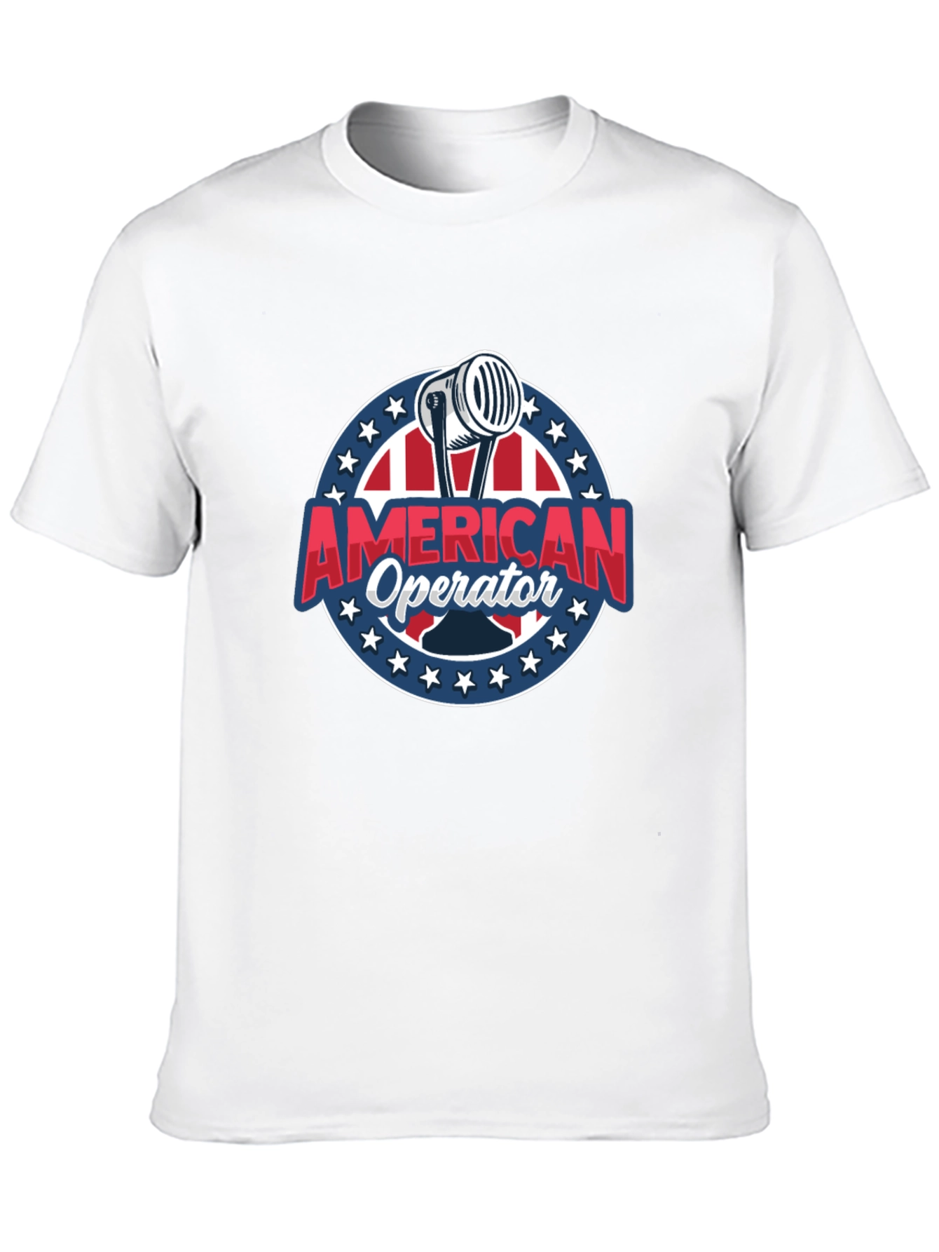 American Operator T-Shirt - Patriotic Radio Design