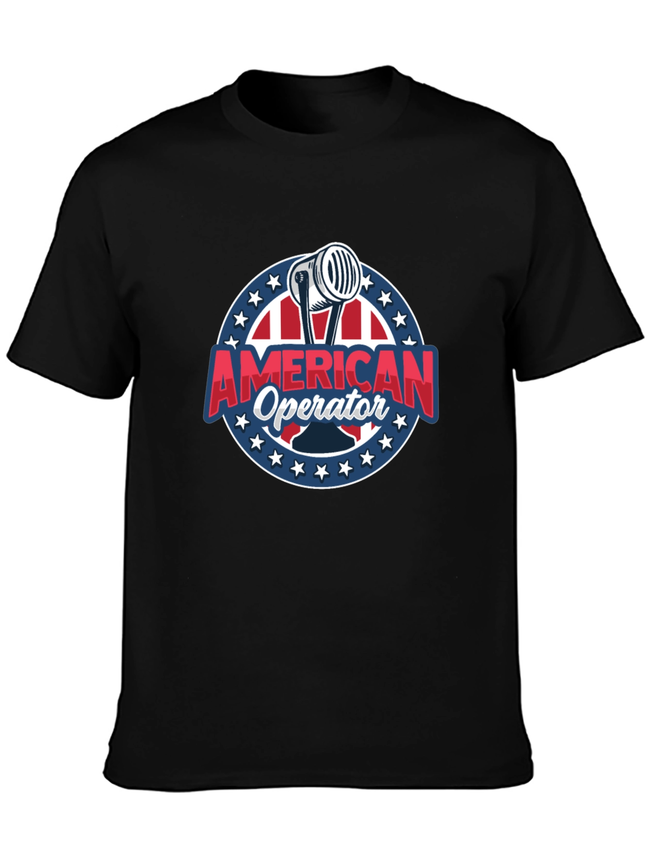 American Operator T-Shirt - Patriotic Radio Design