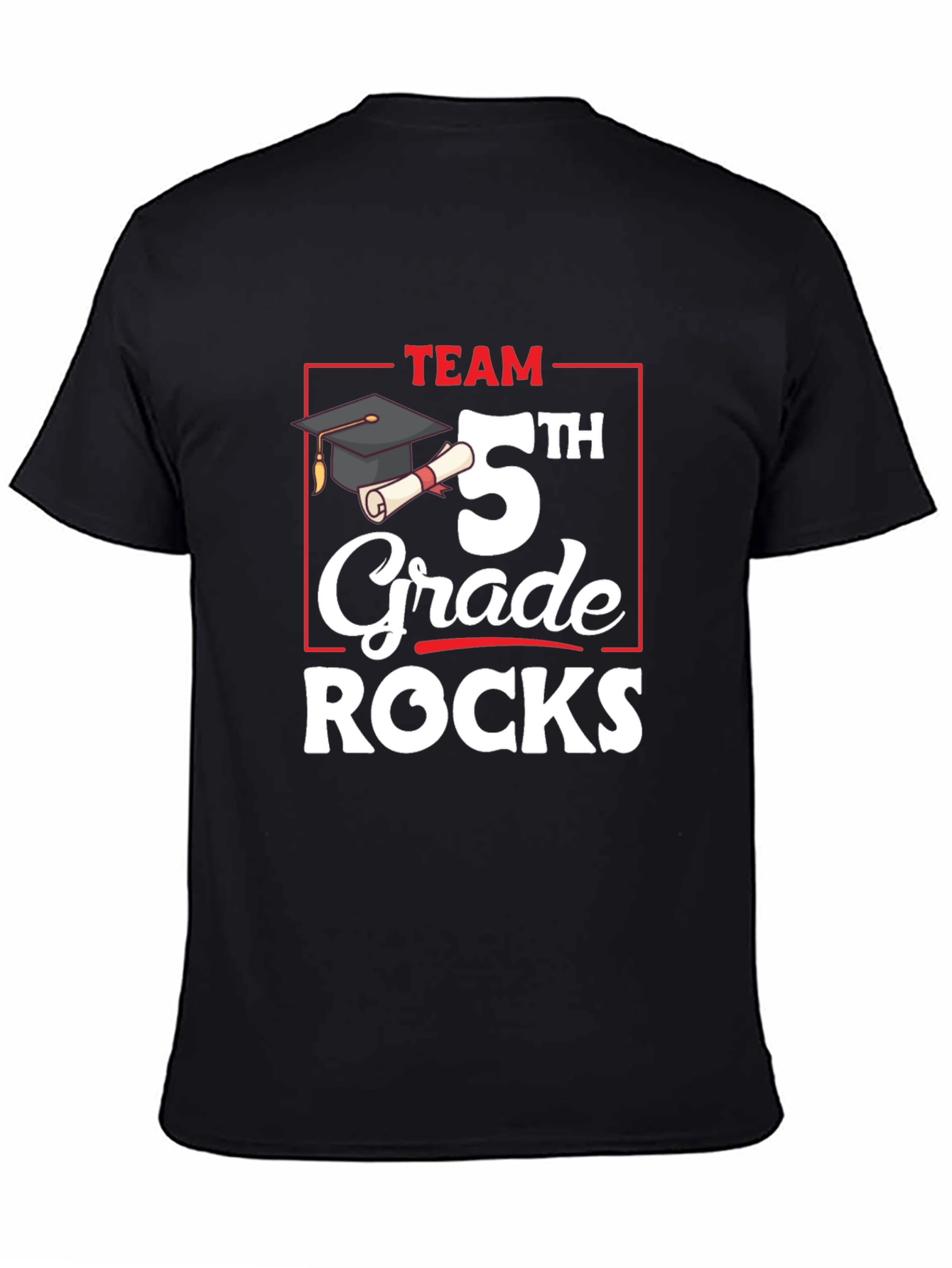 Team 5th Grade Rocks T-Shirt