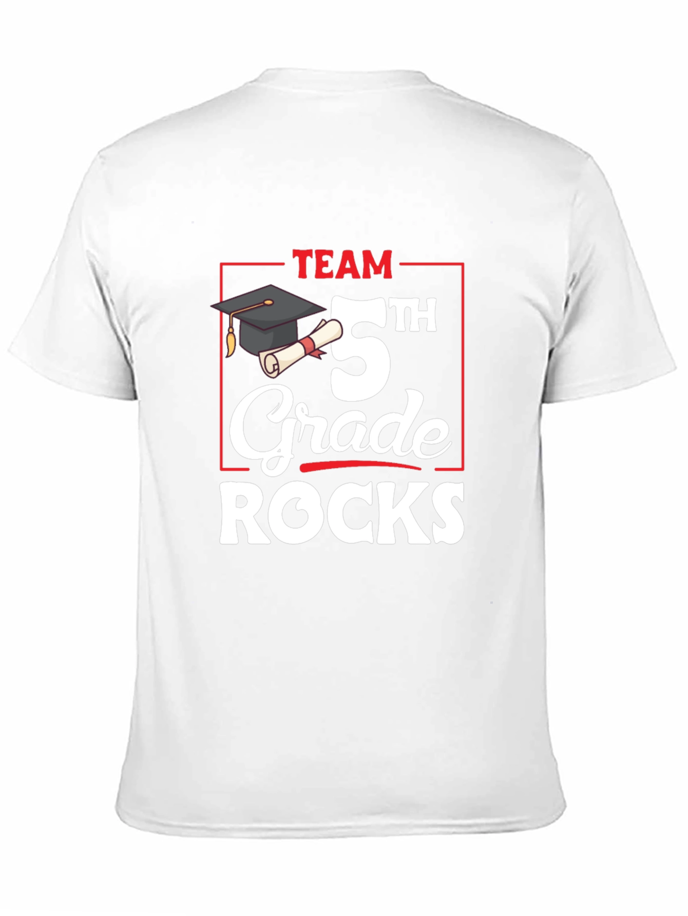 Team 5th Grade Rocks T-Shirt