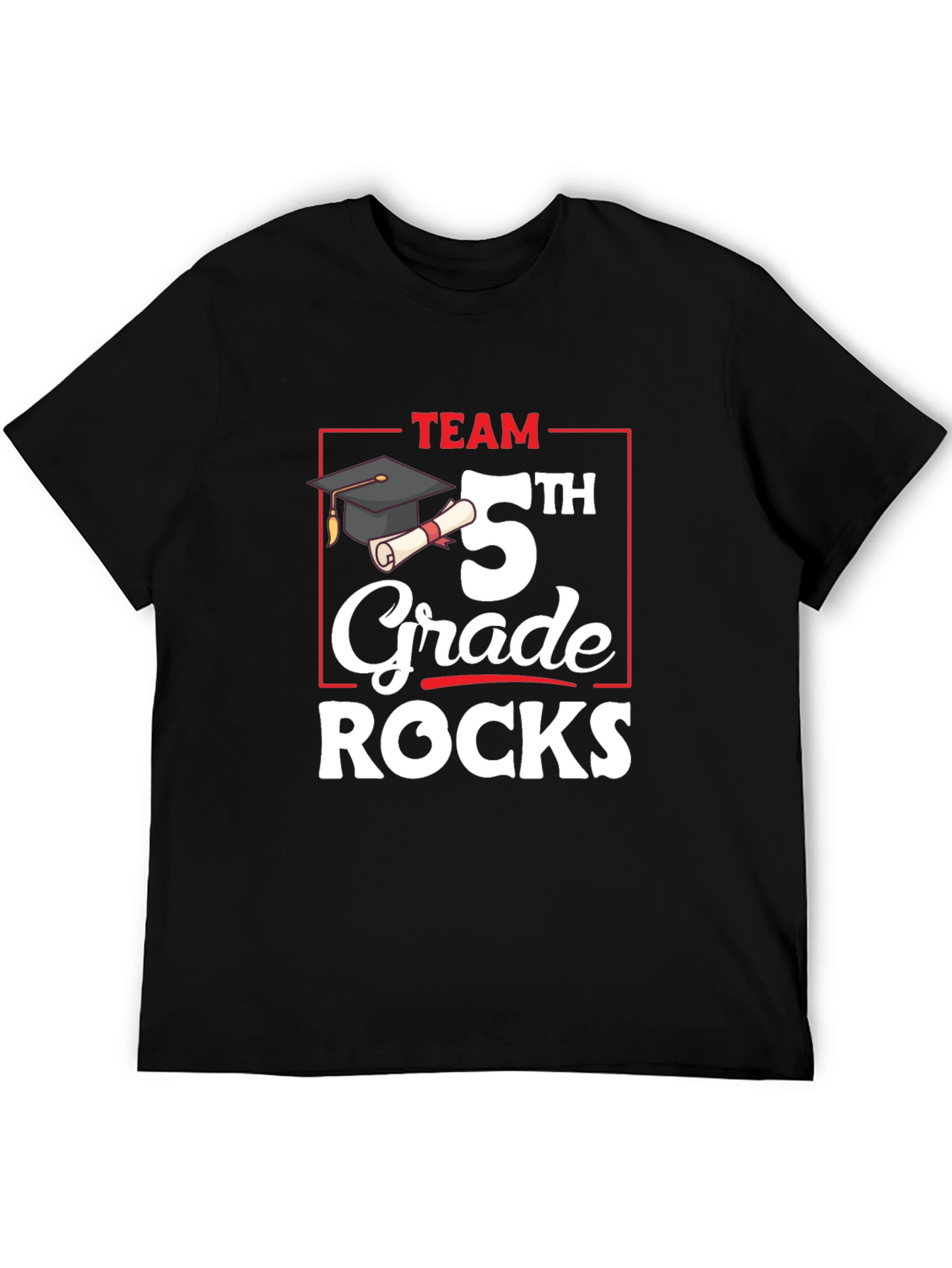 Team 5th Grade Rocks T-Shirt