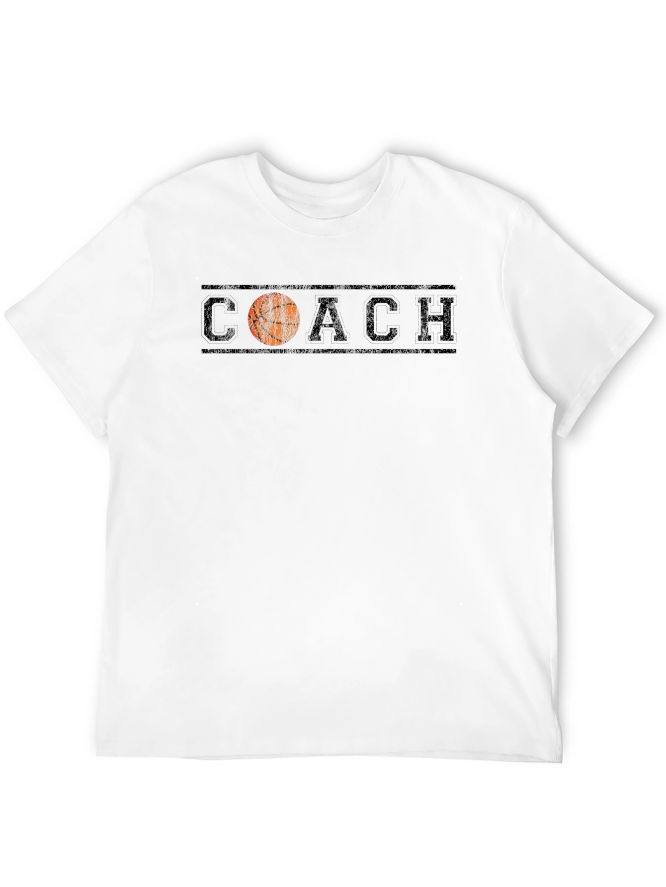 Basketball Coach Graphic T-Shirt