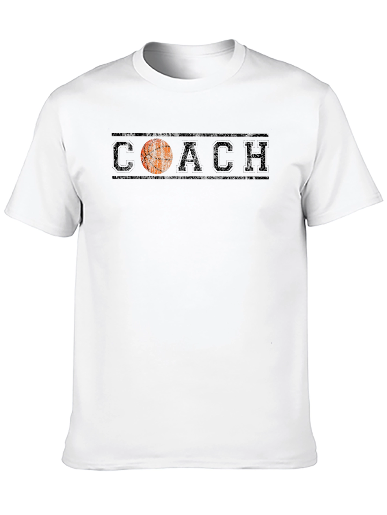 Basketball Coach Graphic T-Shirt