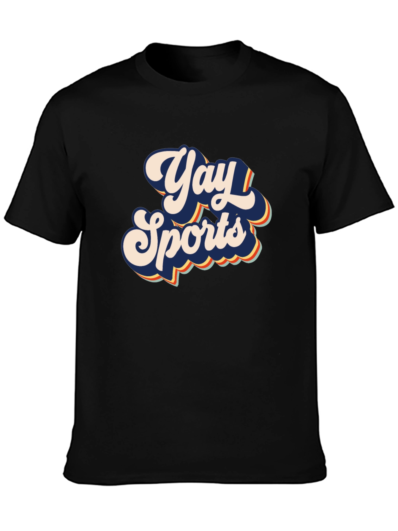 Yay Sports Retro Graphic T-Shirt