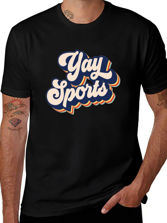 Yay Sports Retro Graphic T-Shirt