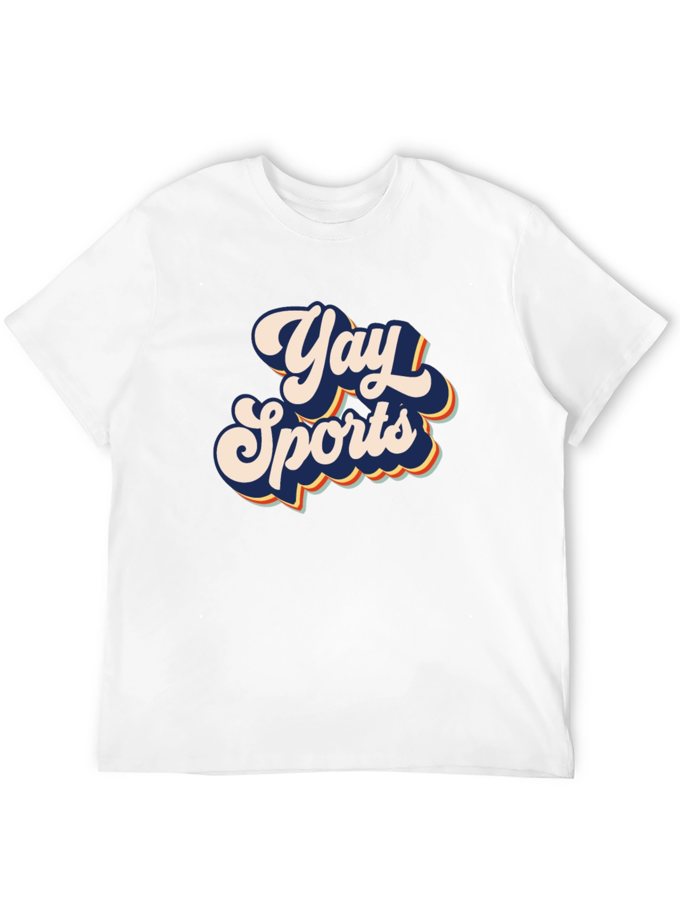 Yay Sports Retro Graphic T-Shirt