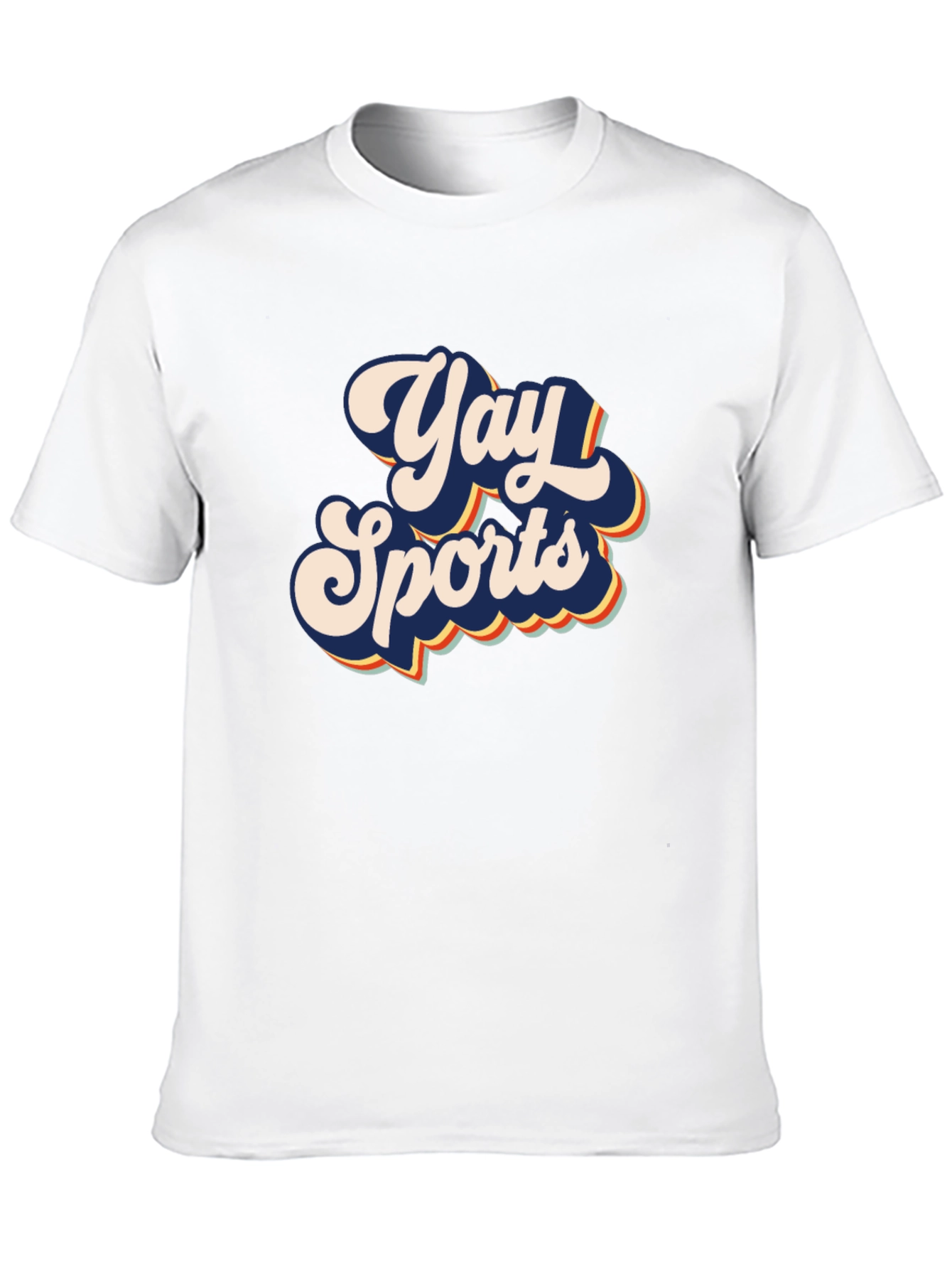 Yay Sports Retro Graphic T-Shirt