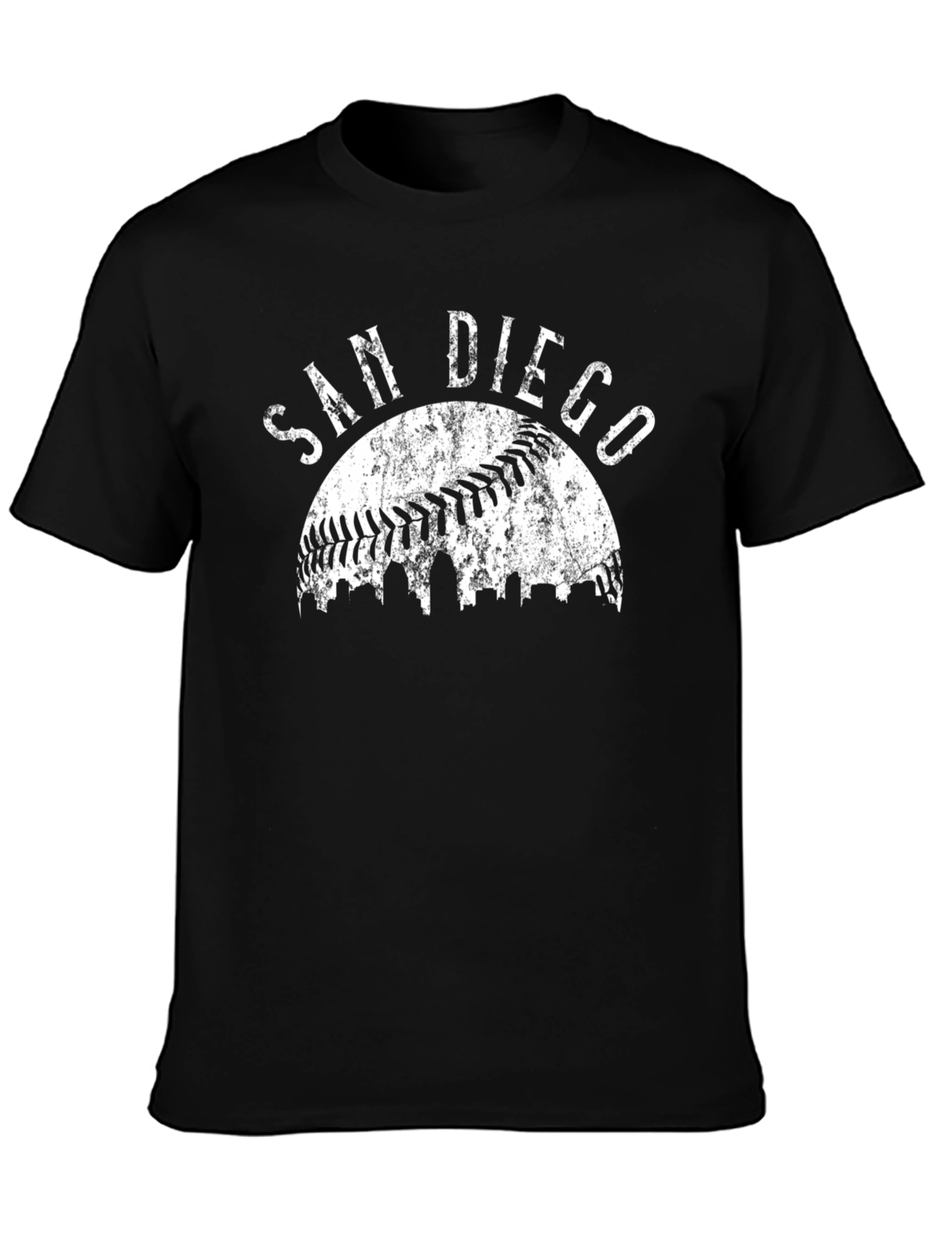 San Diego Baseball Graphic Tee - Black
