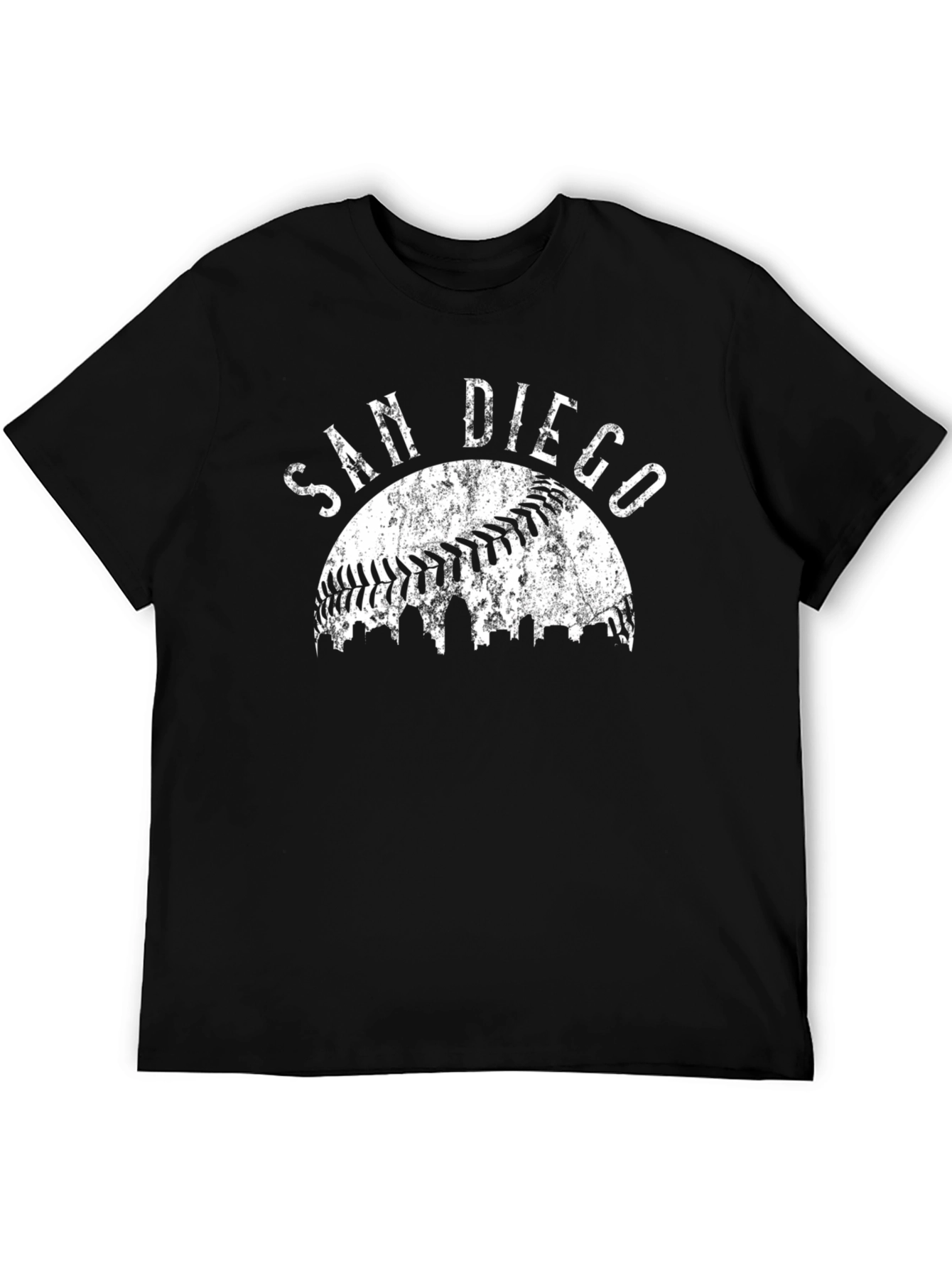 San Diego Baseball Graphic Tee - Black