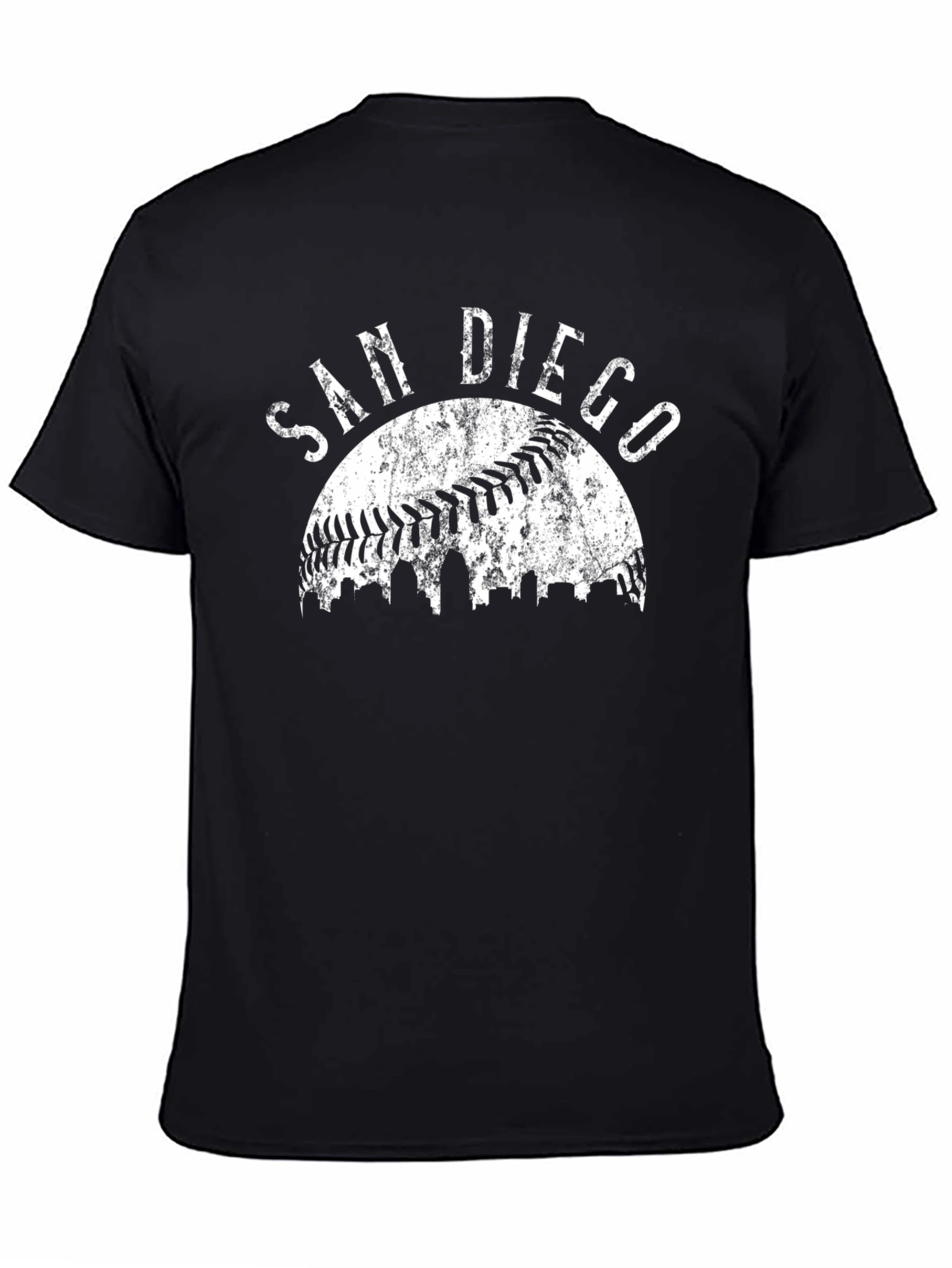 San Diego Baseball Graphic Tee - Black