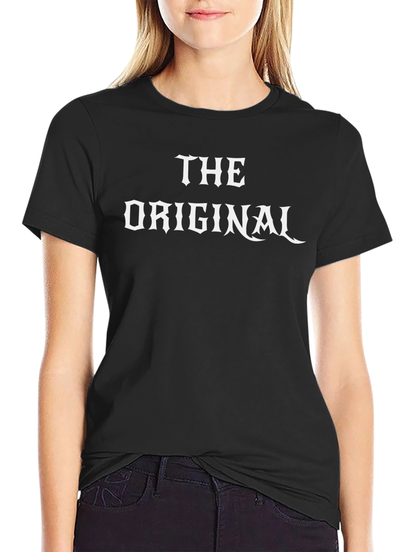 The Original Graphic Tee - Black Casual T-Shirt