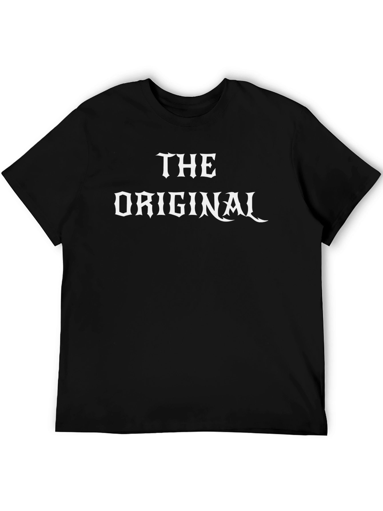 The Original Graphic Tee - Black Casual T-Shirt