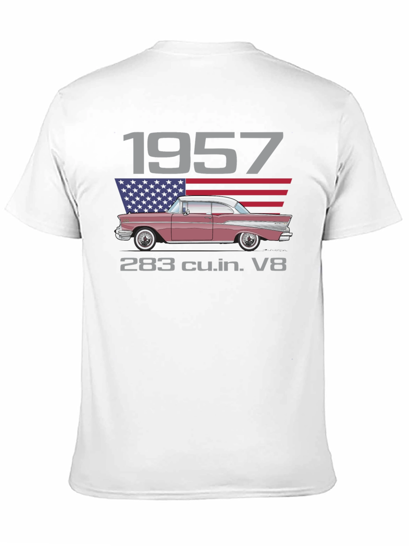1957 Classic Car Graphic T-Shirt