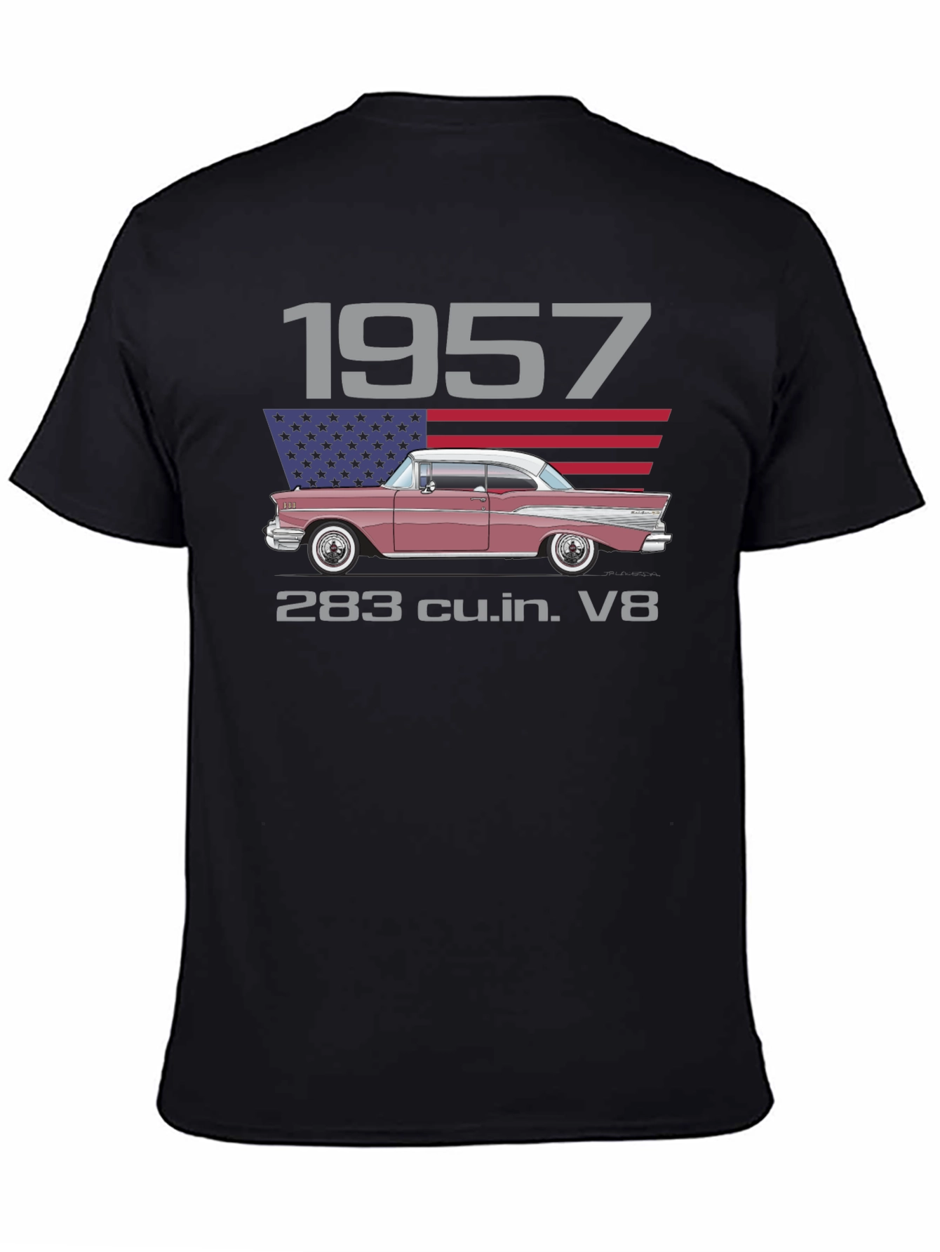 1957 Classic Car Graphic T-Shirt