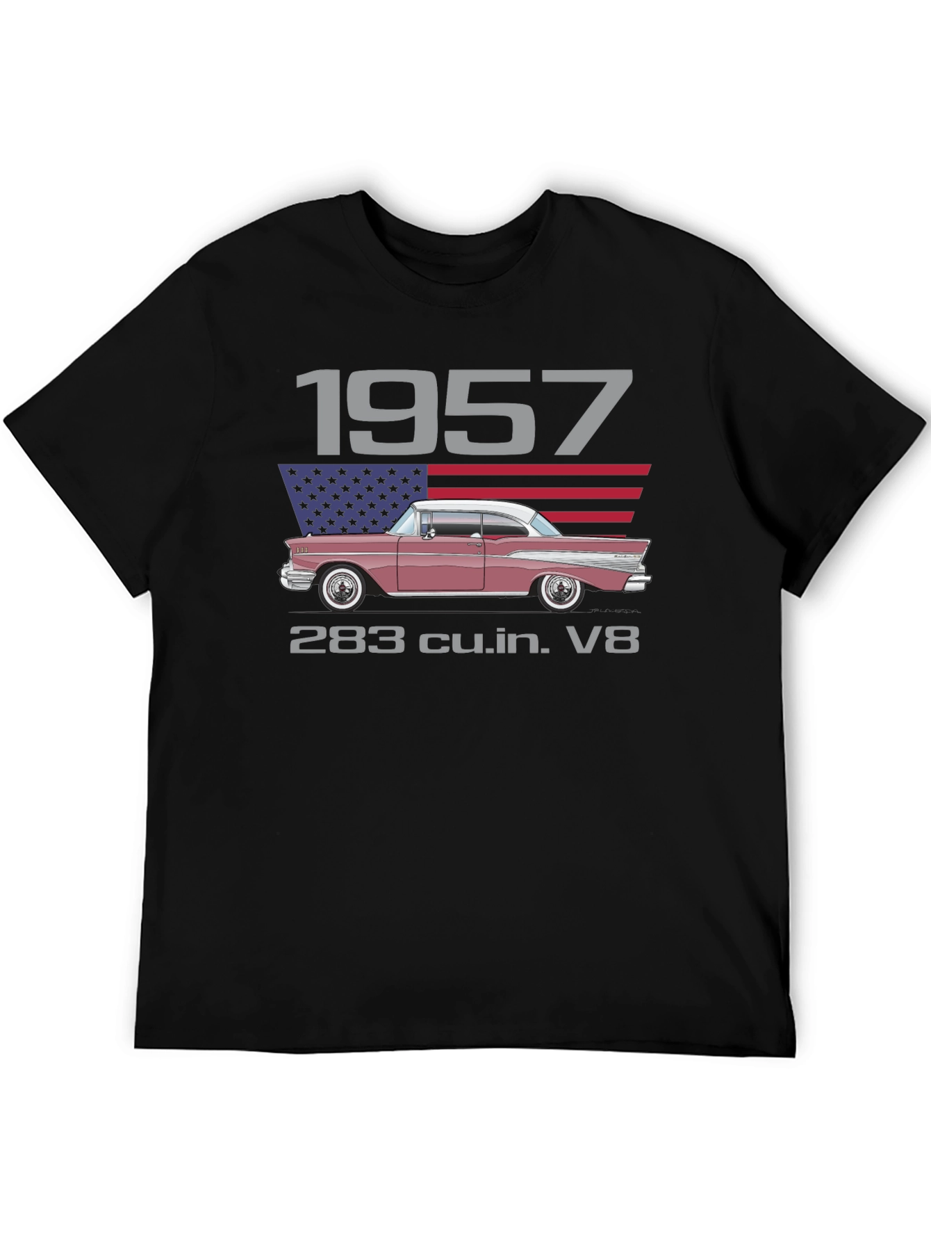 1957 Classic Car Graphic T-Shirt
