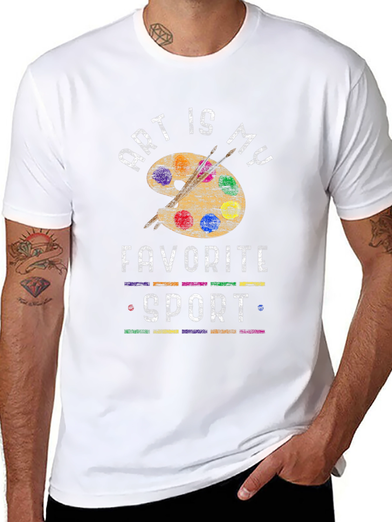 Art is My Favorite Sport T-Shirt