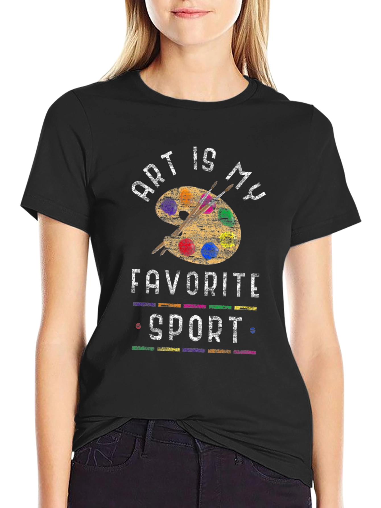 Art is My Favorite Sport T-Shirt