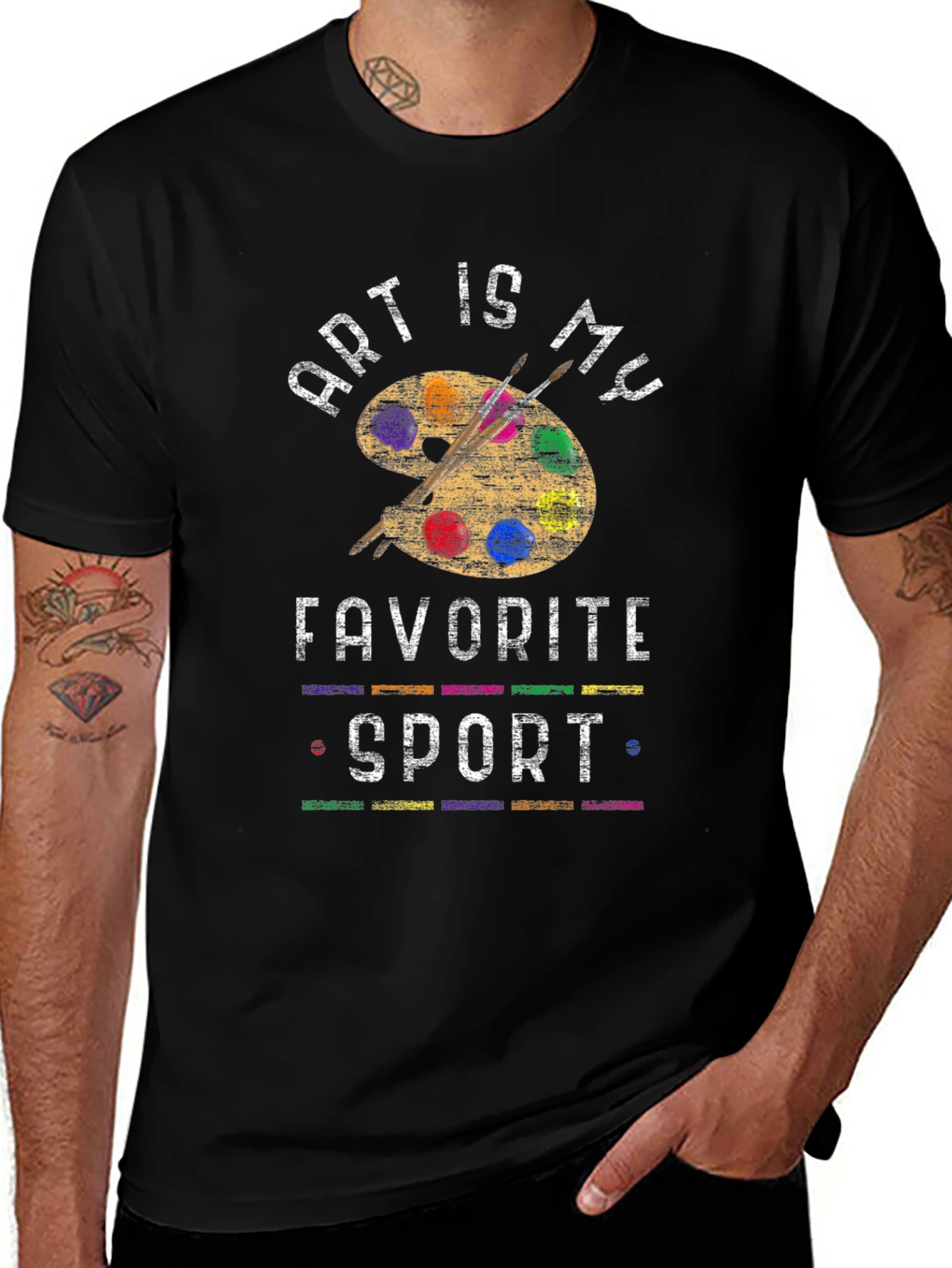 Art is My Favorite Sport T-Shirt