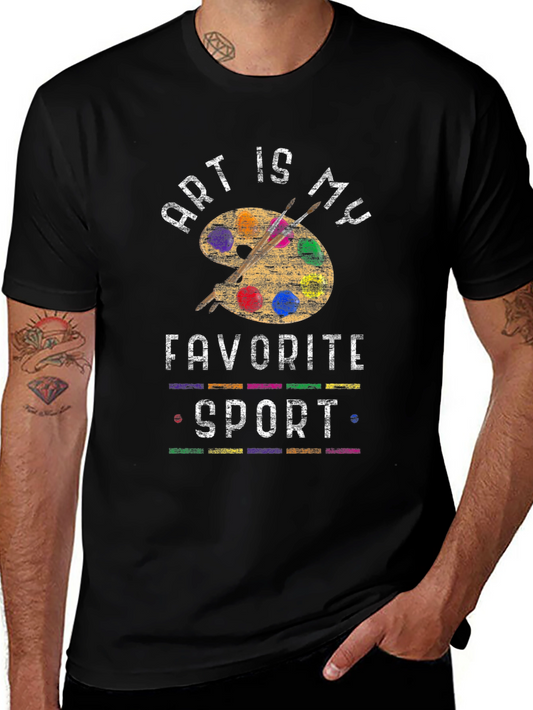 Art is My Favorite Sport T-Shirt