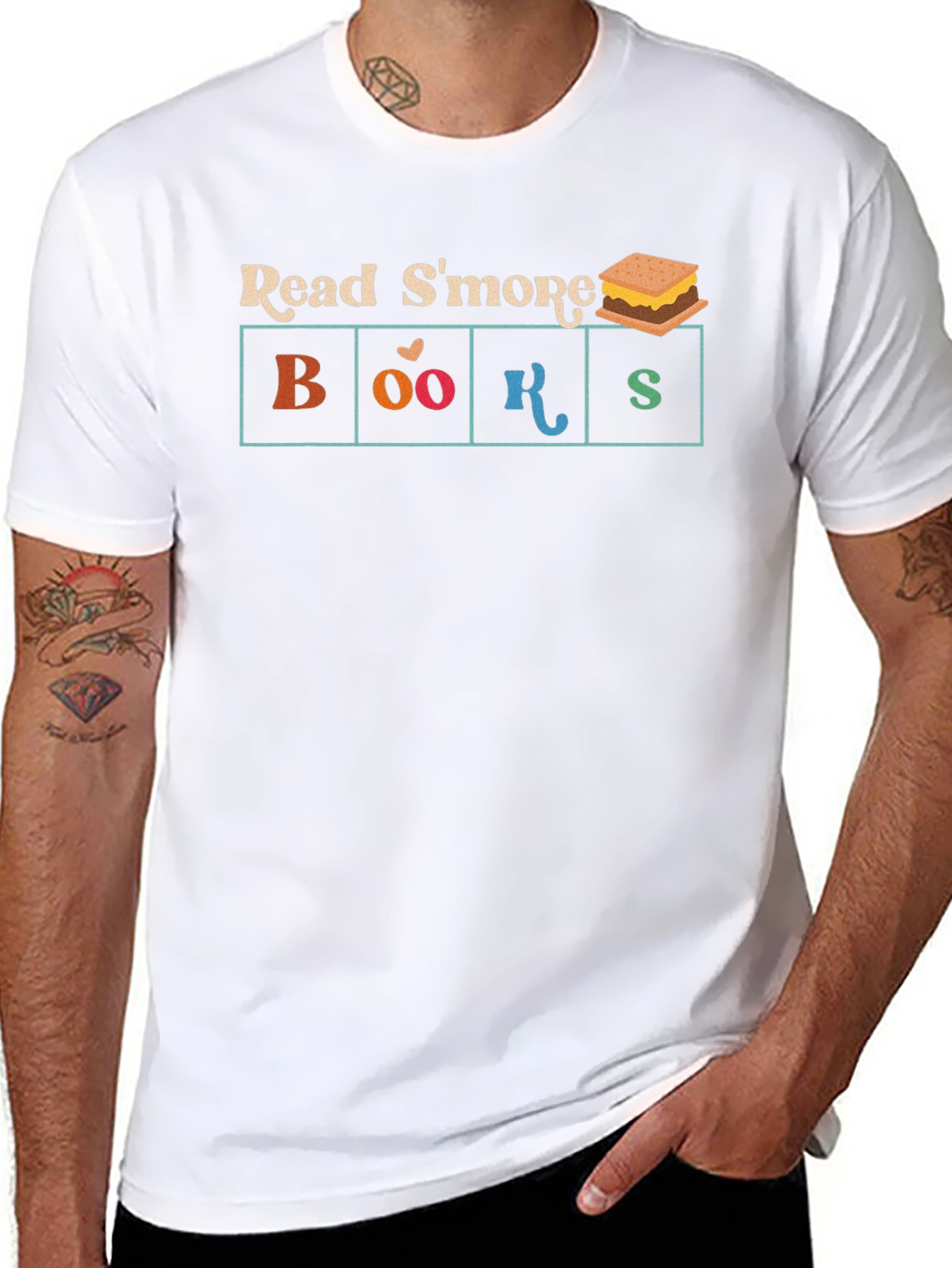 Read Smore Books Graphic T-Shirt