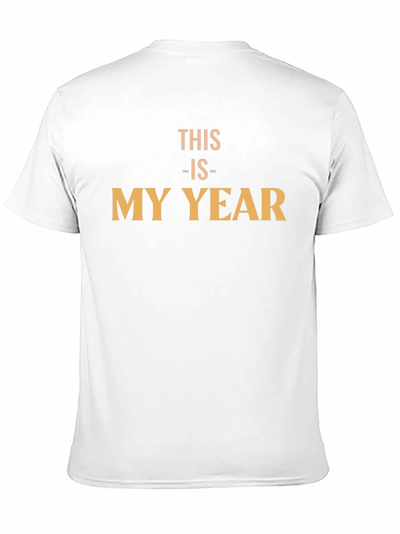 This Is My Year Black T-Shirt