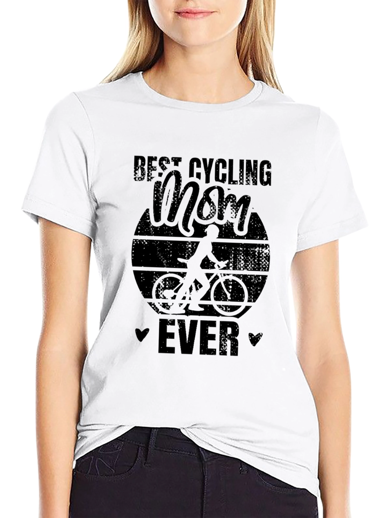 Best Cycling Mom Ever T-Shirt
