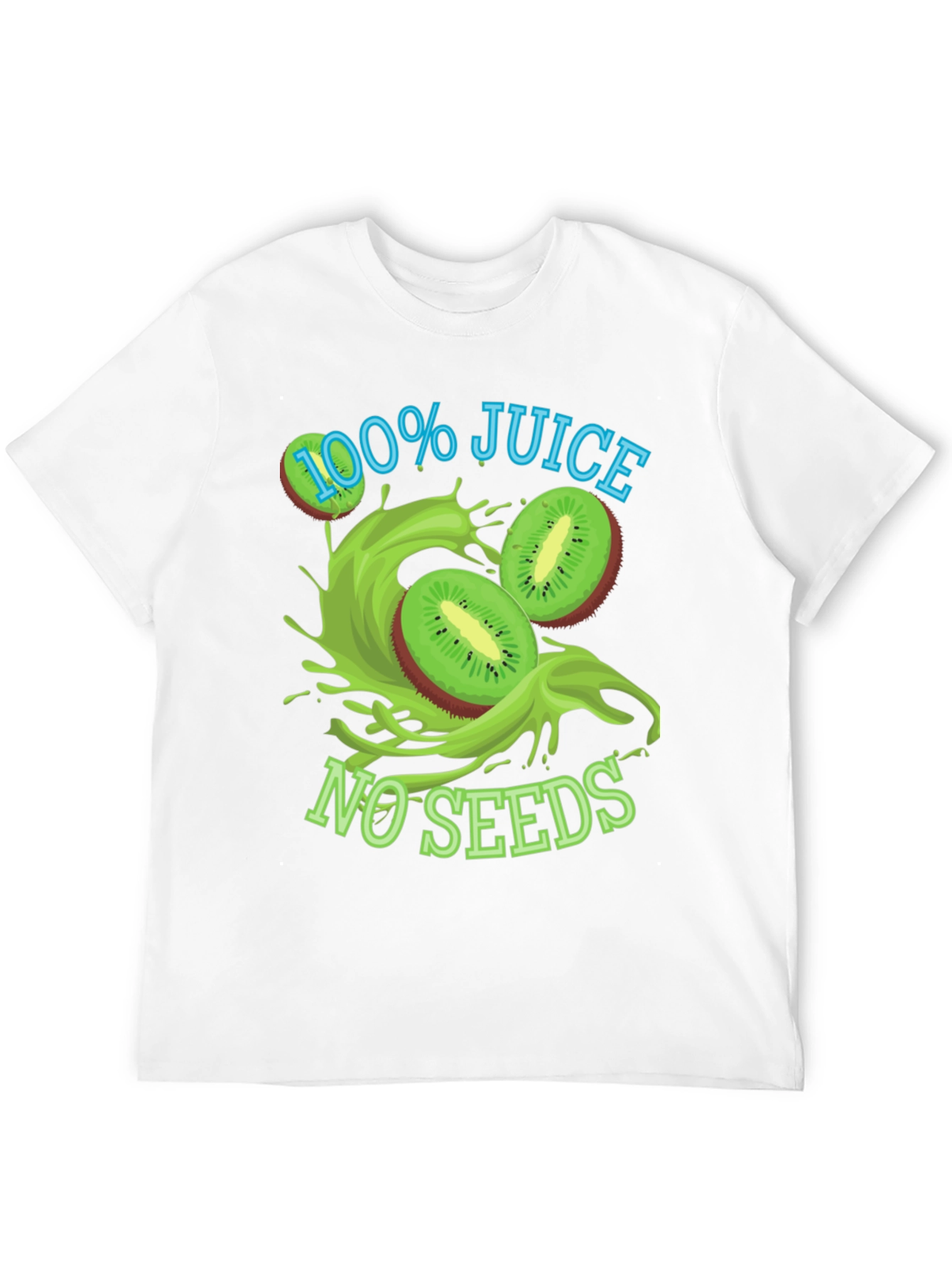 100% Juice No Seeds Black T-Shirt