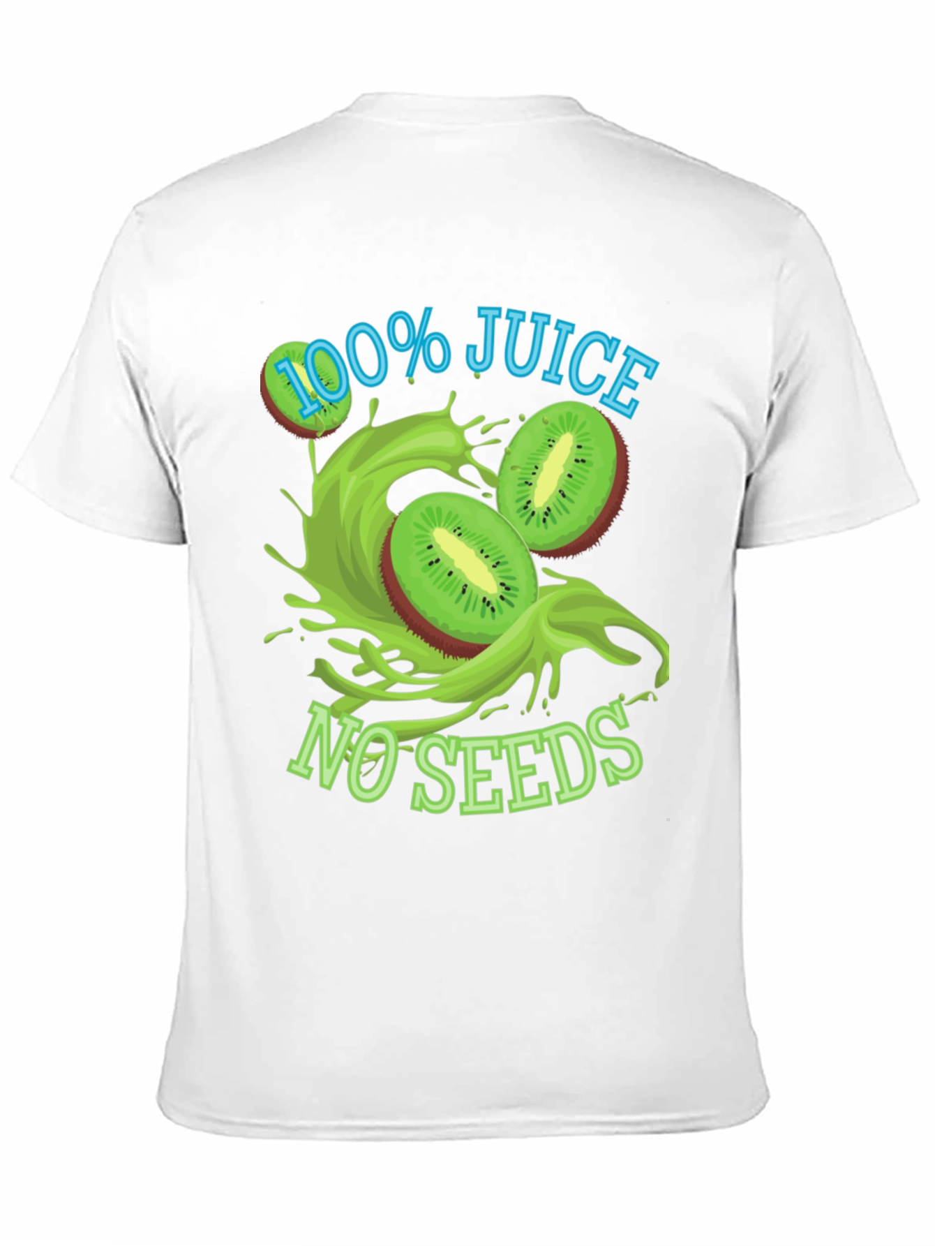 100% Juice No Seeds Black T-Shirt