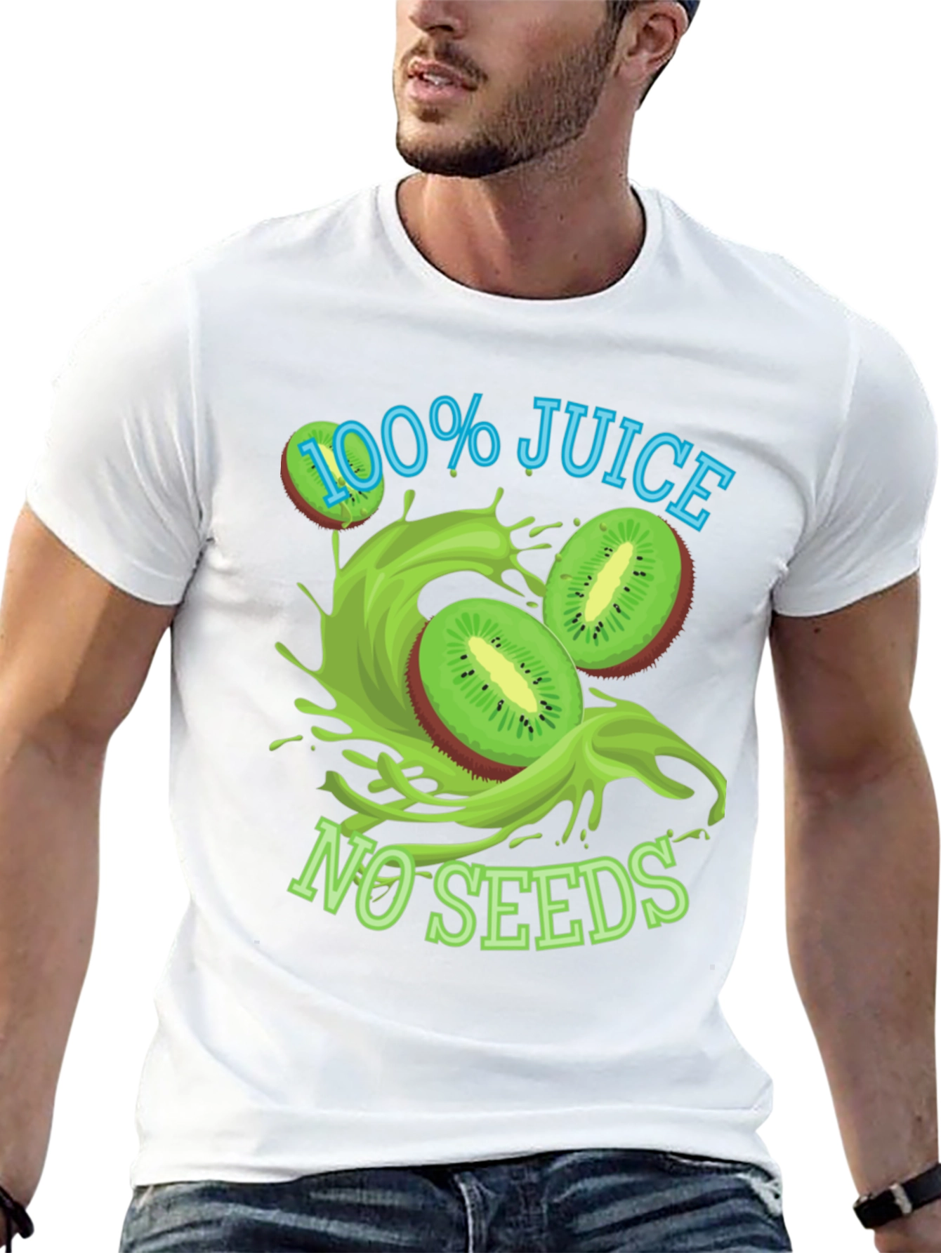 100% Juice No Seeds Black T-Shirt