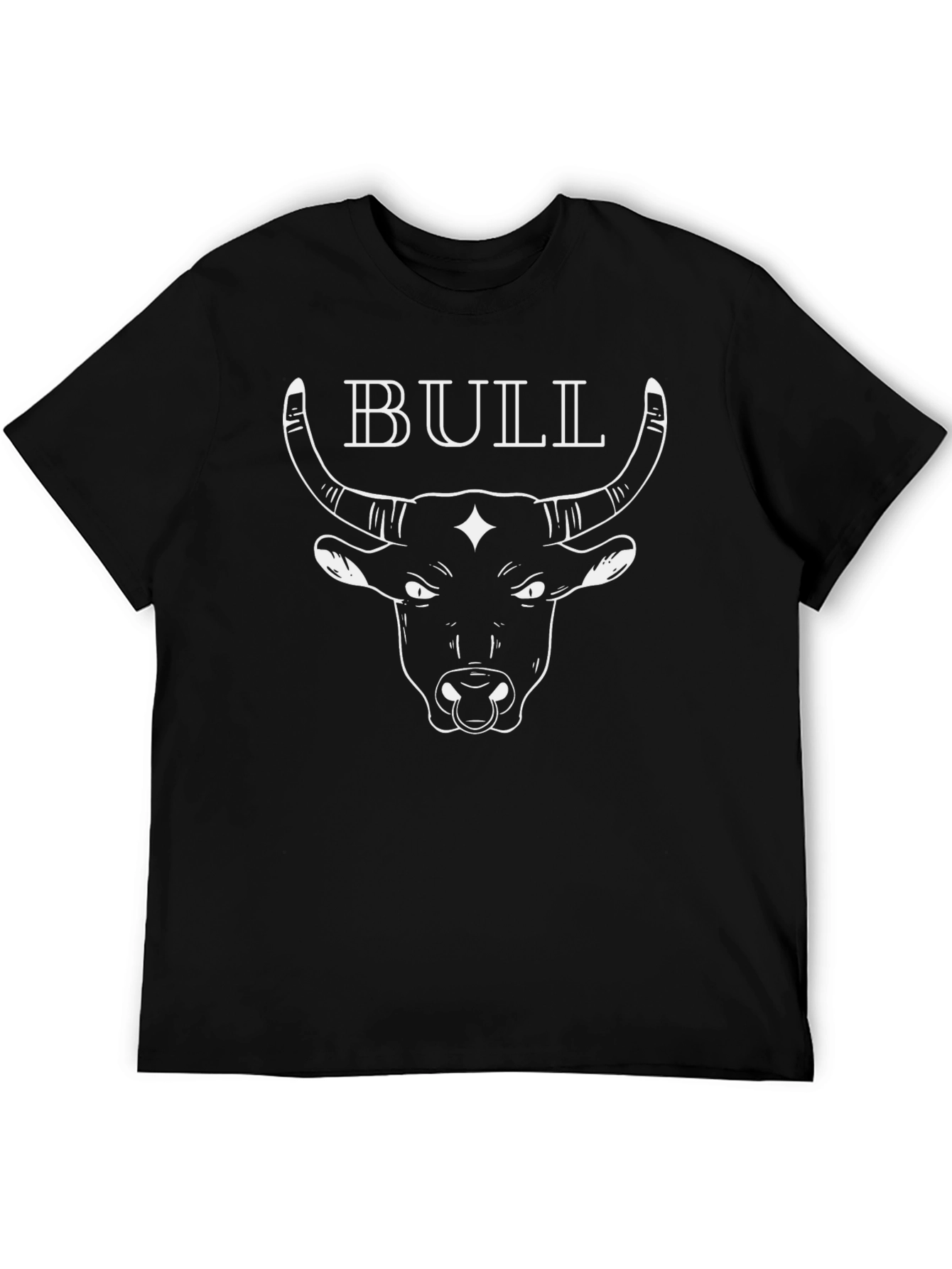 Black Bull Graphic Tee - Edgy Style