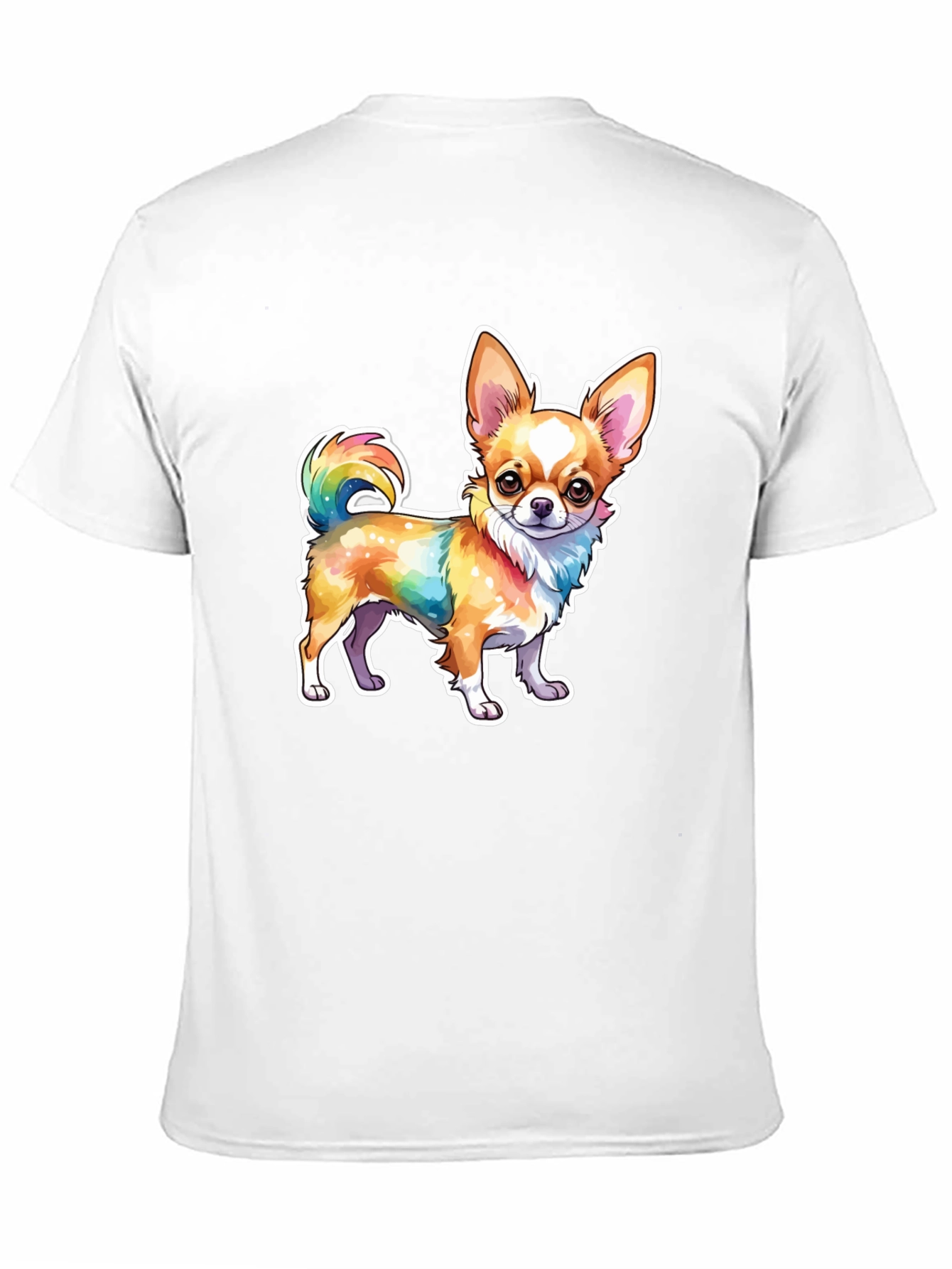 Rainbow Chihuahua Graphic Tee