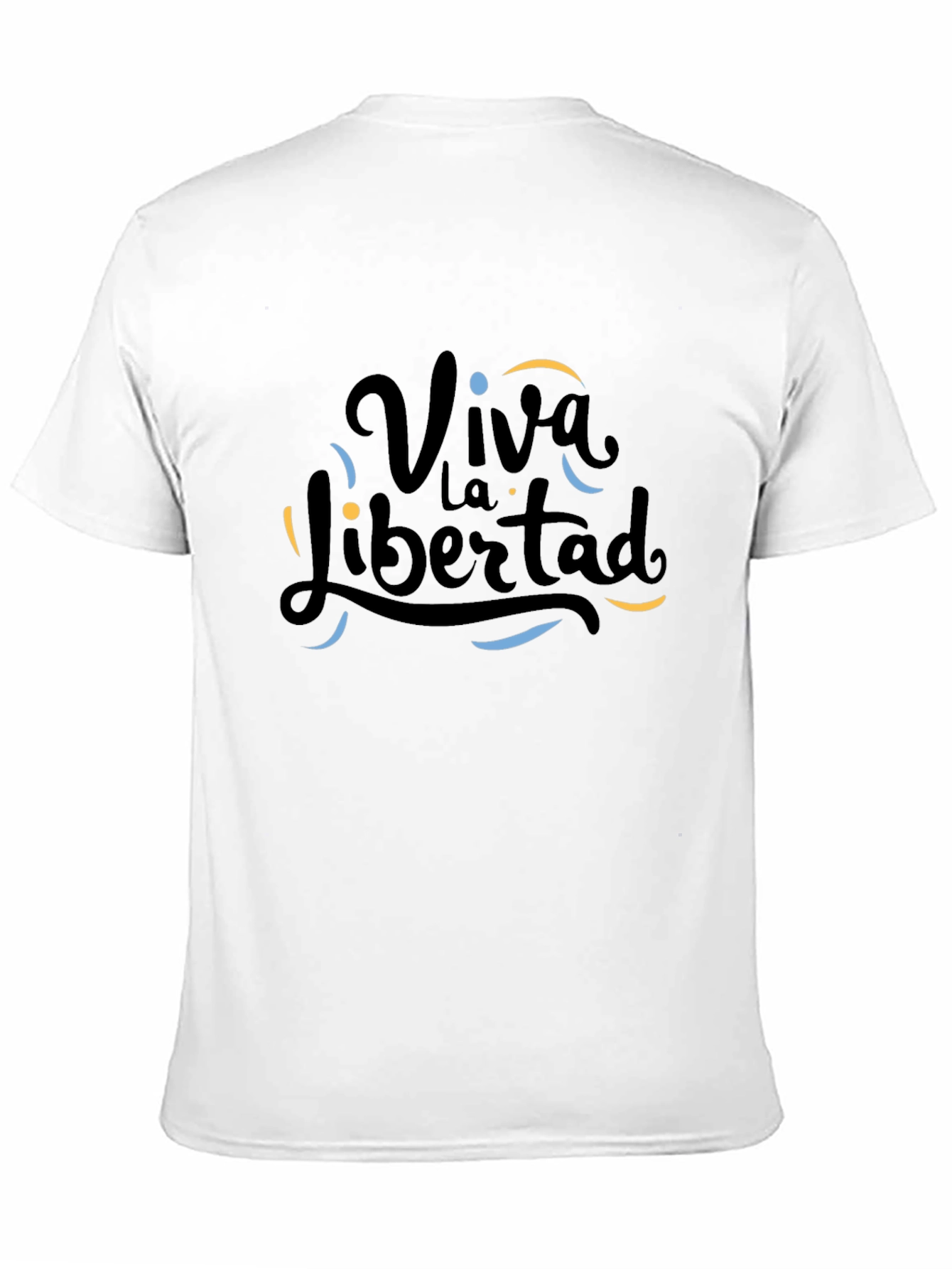 Viva La Libertad Graphic T-Shirt - Black