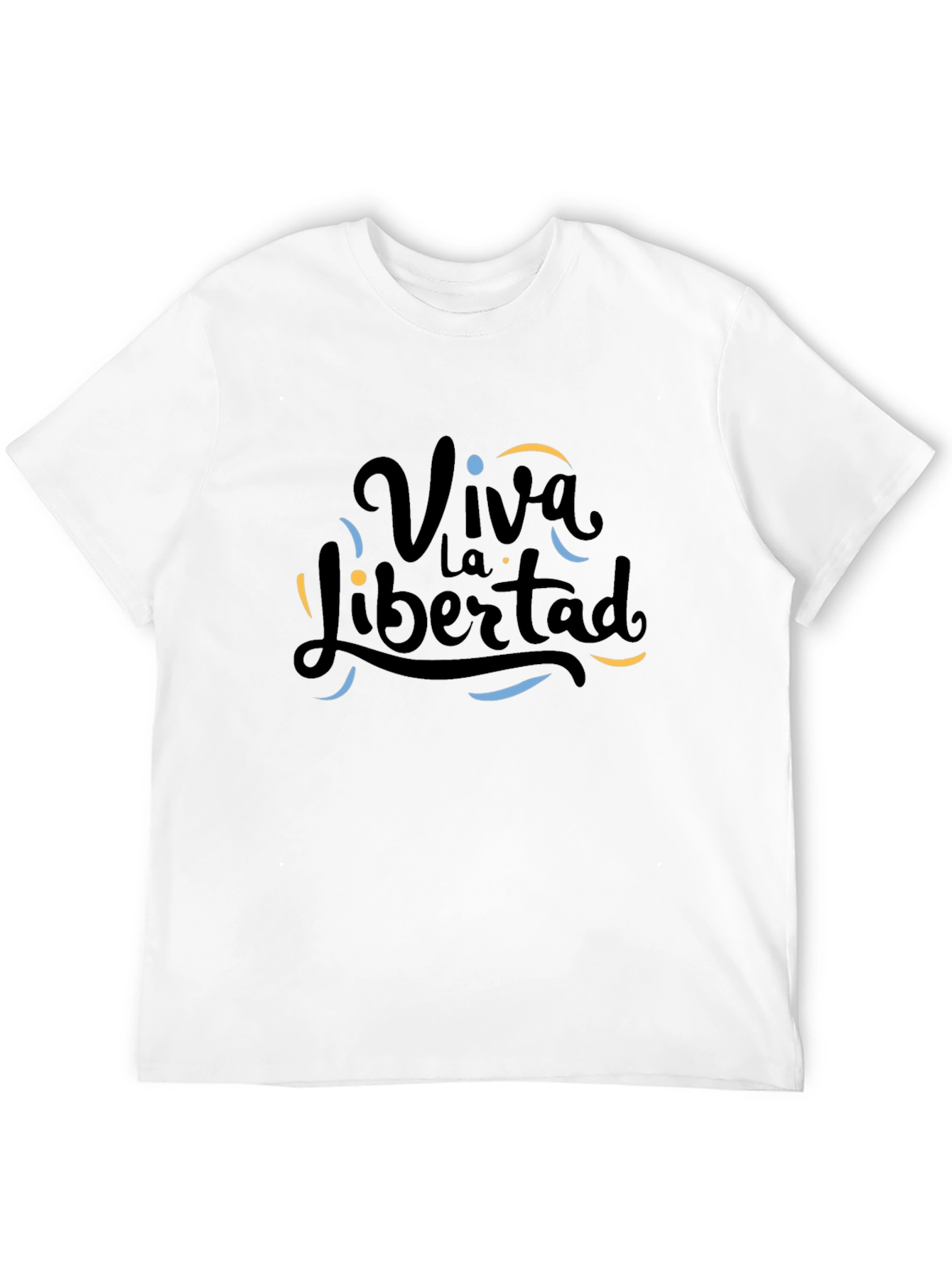 Viva La Libertad Graphic T-Shirt - Black