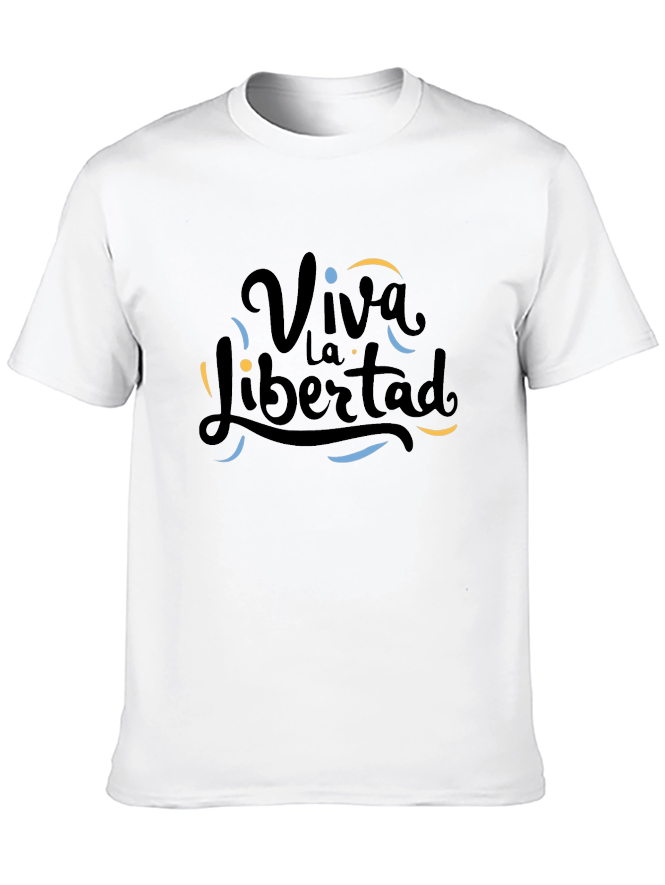 Viva La Libertad Graphic T-Shirt - Black