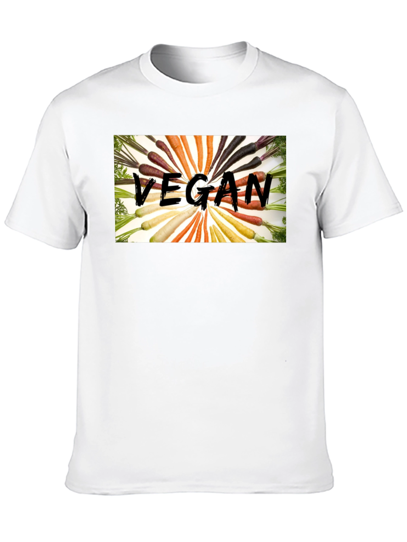 Vegan Carrot T-Shirt - Stylish & Comfortable!