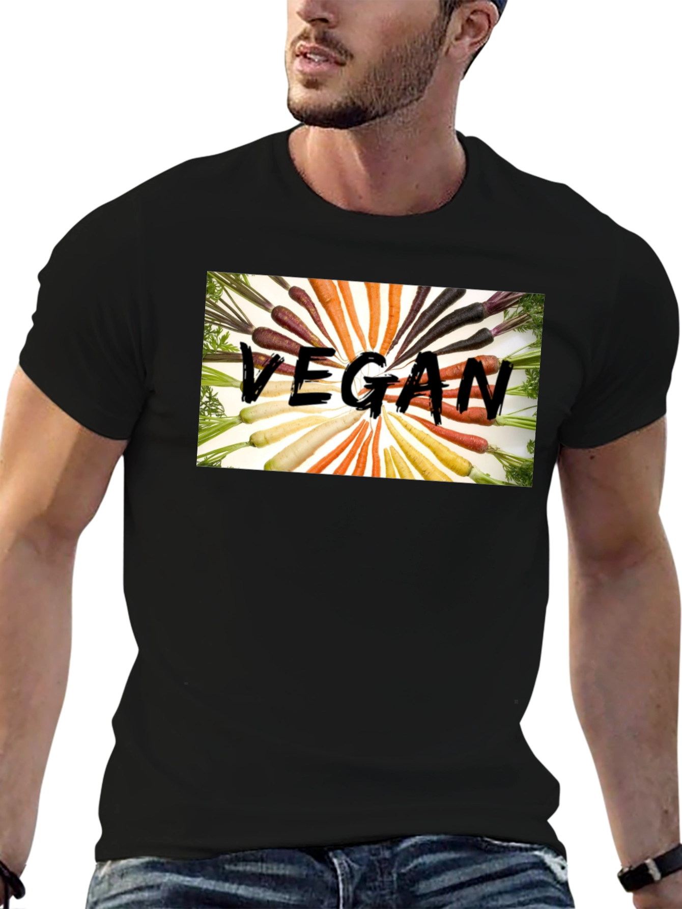 Vegan Carrot T-Shirt - Stylish & Comfortable!