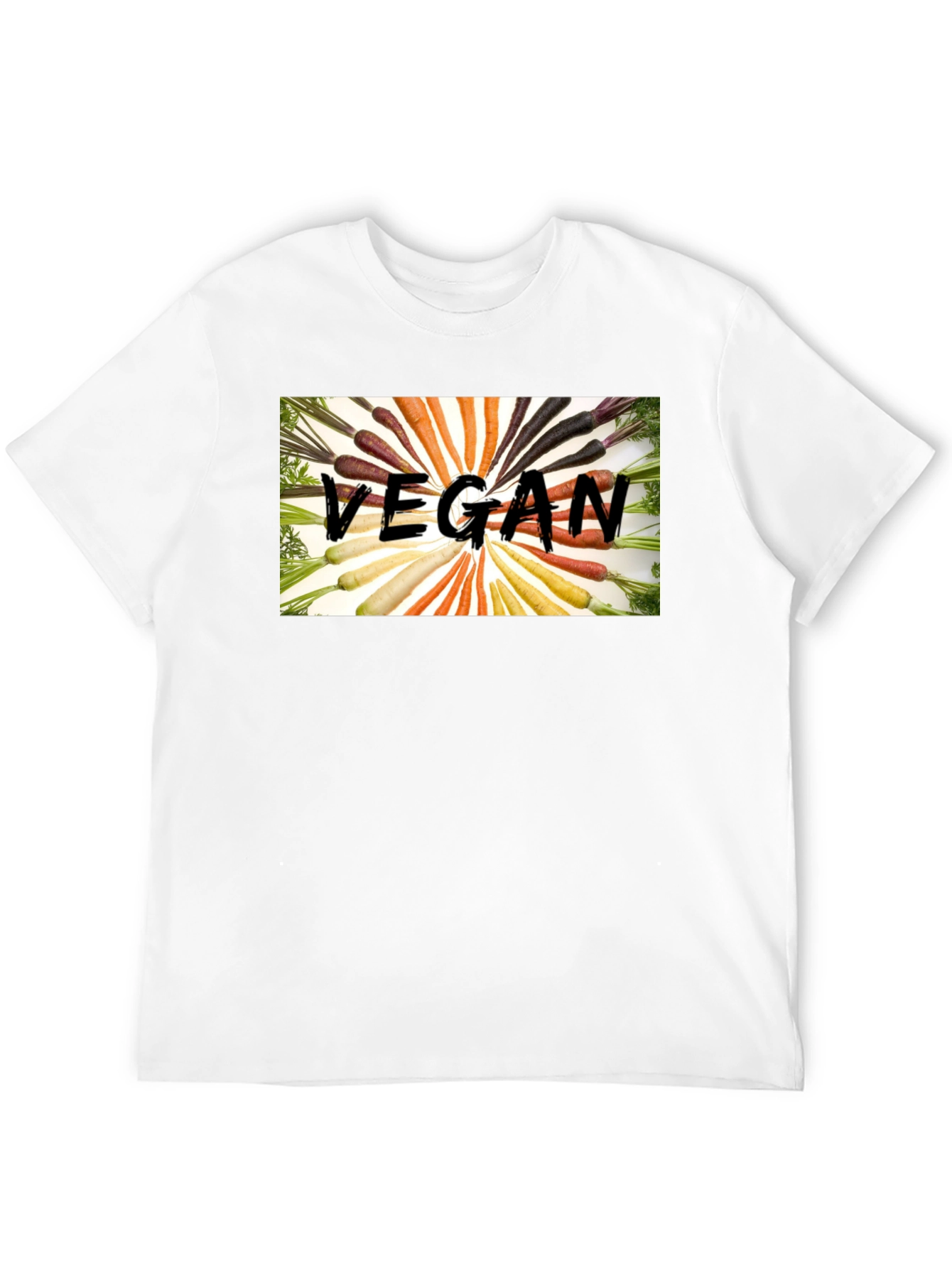 Vegan Carrot T-Shirt - Stylish & Comfortable!