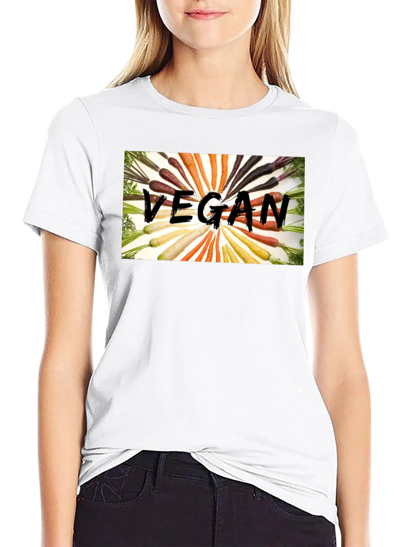 Vegan Carrot T-Shirt - Stylish & Comfortable!