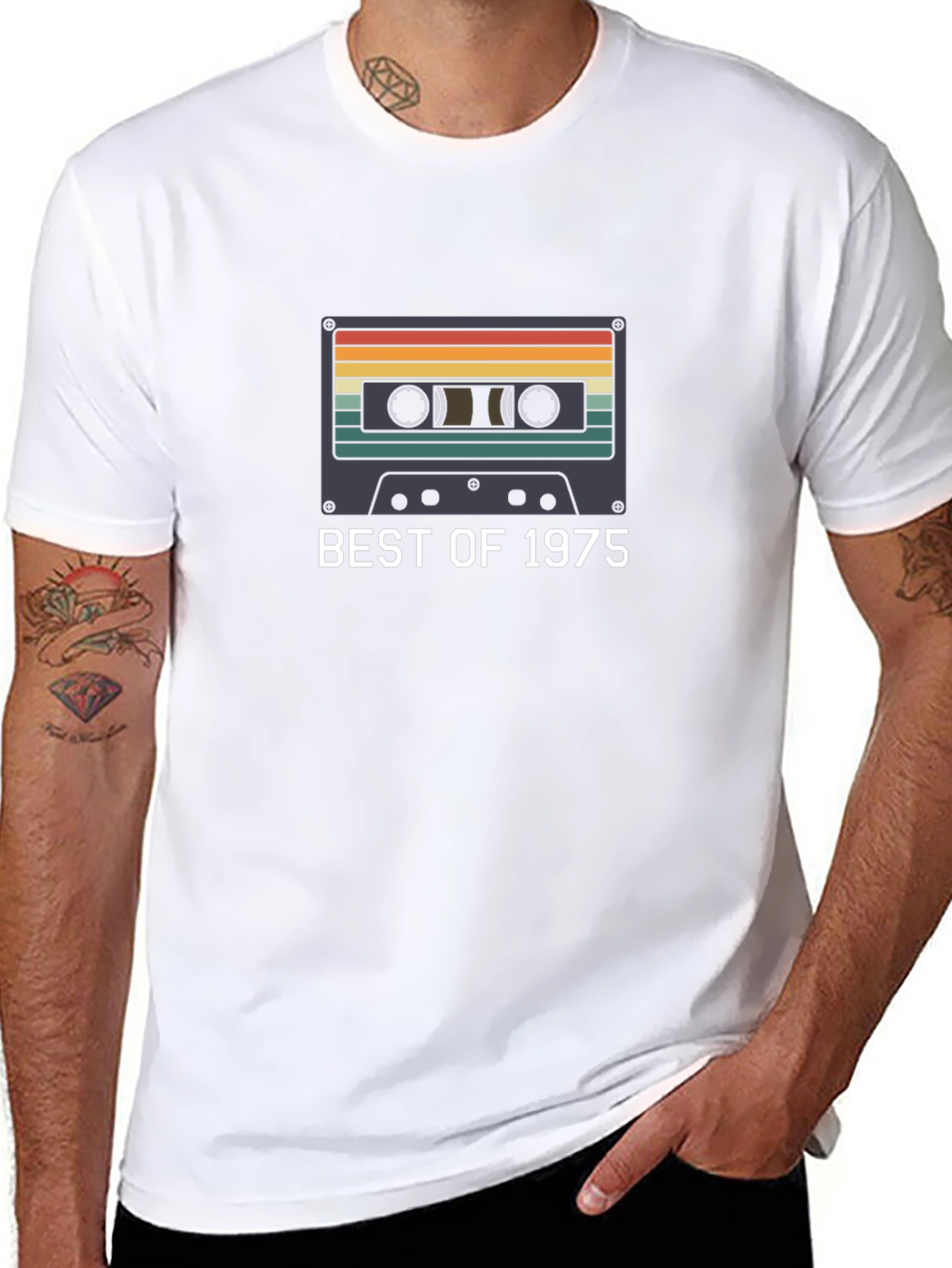 Best of 1975 Cassette Graphic Tee