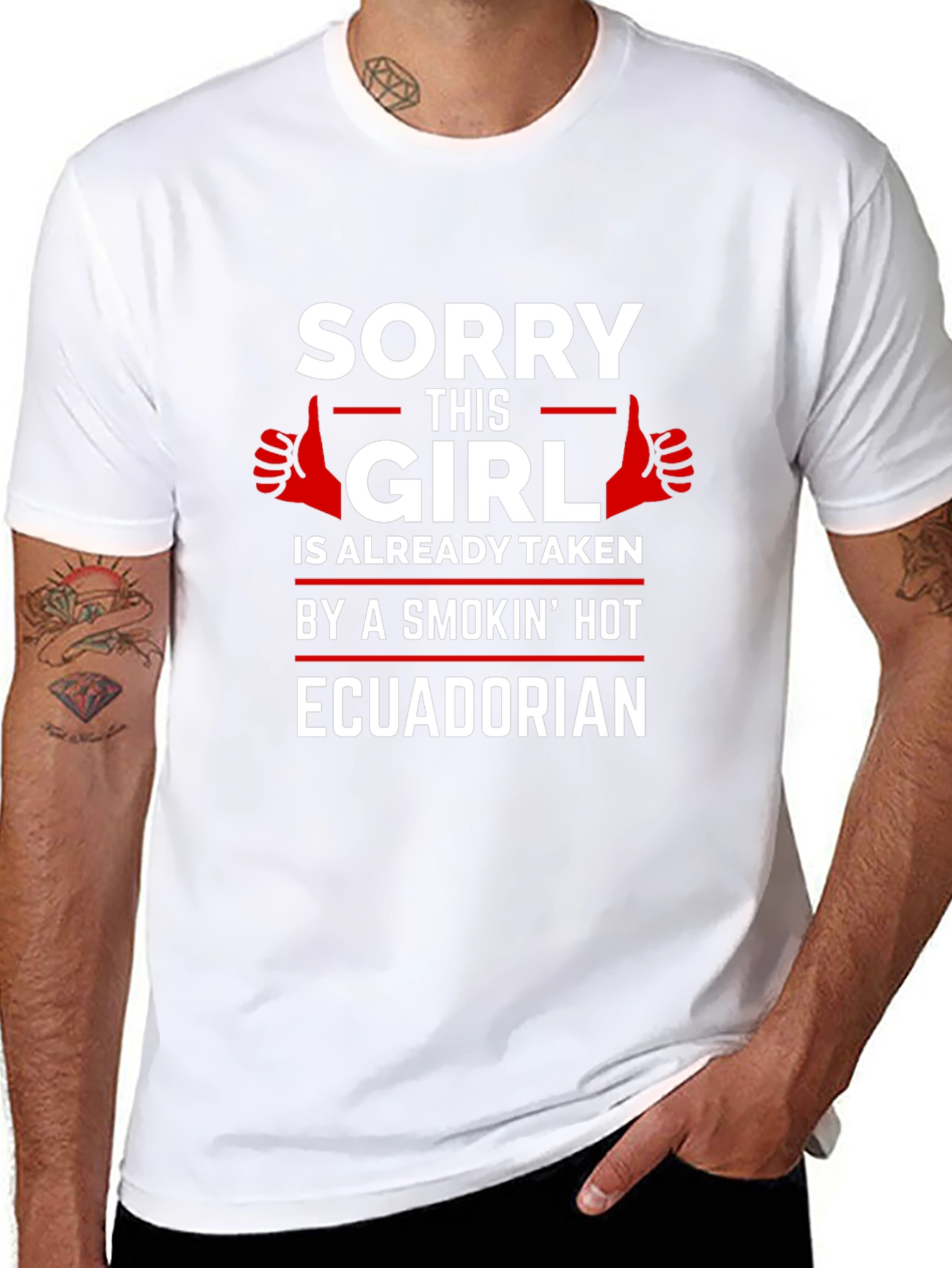 Sorry This Girl Is Taken Ecuadorian T-Shirt