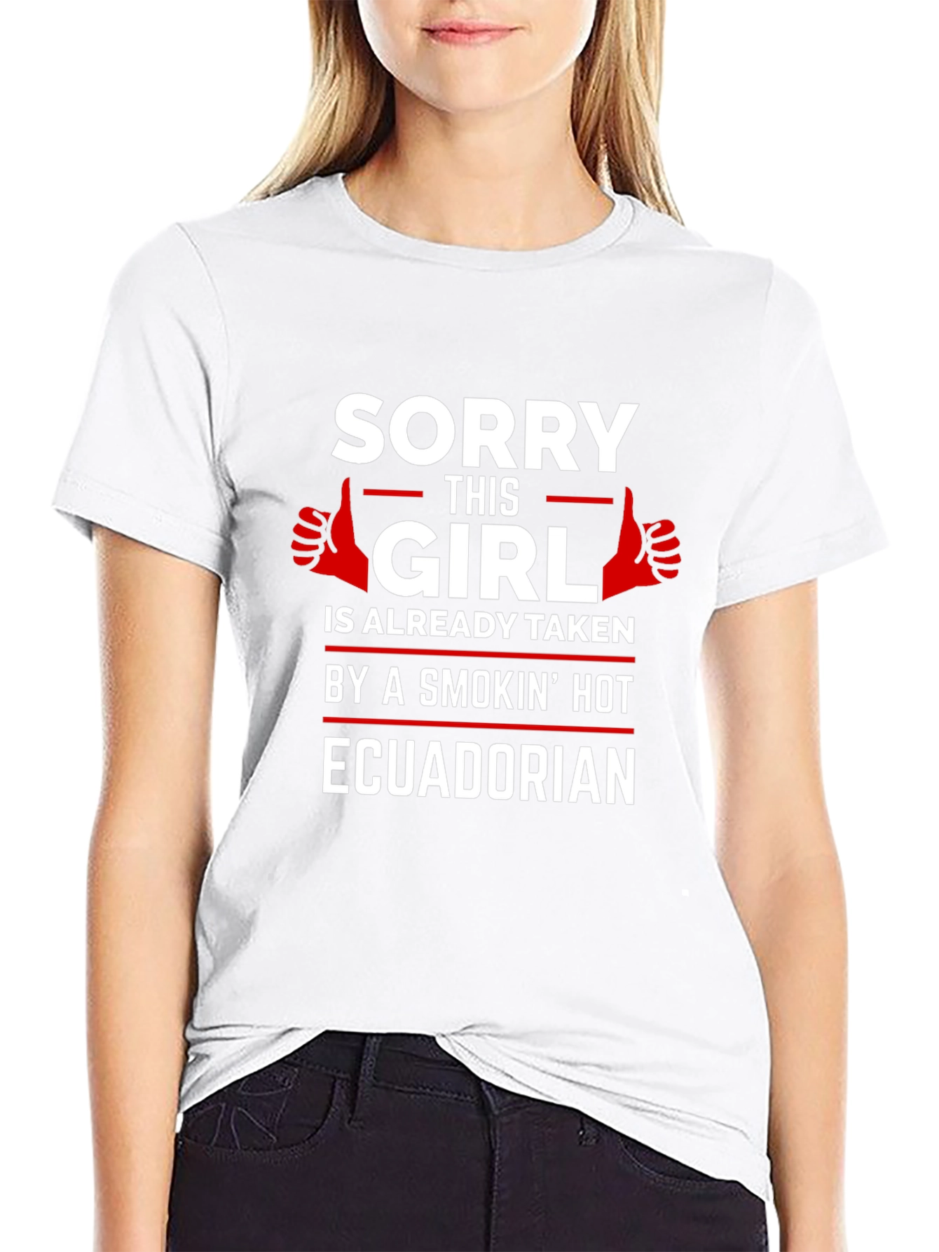 Sorry This Girl Is Taken Ecuadorian T-Shirt