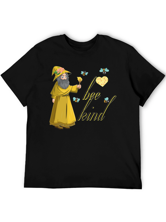 Bee Kind Wizard T-Shirt - Unisex Cotton Tee